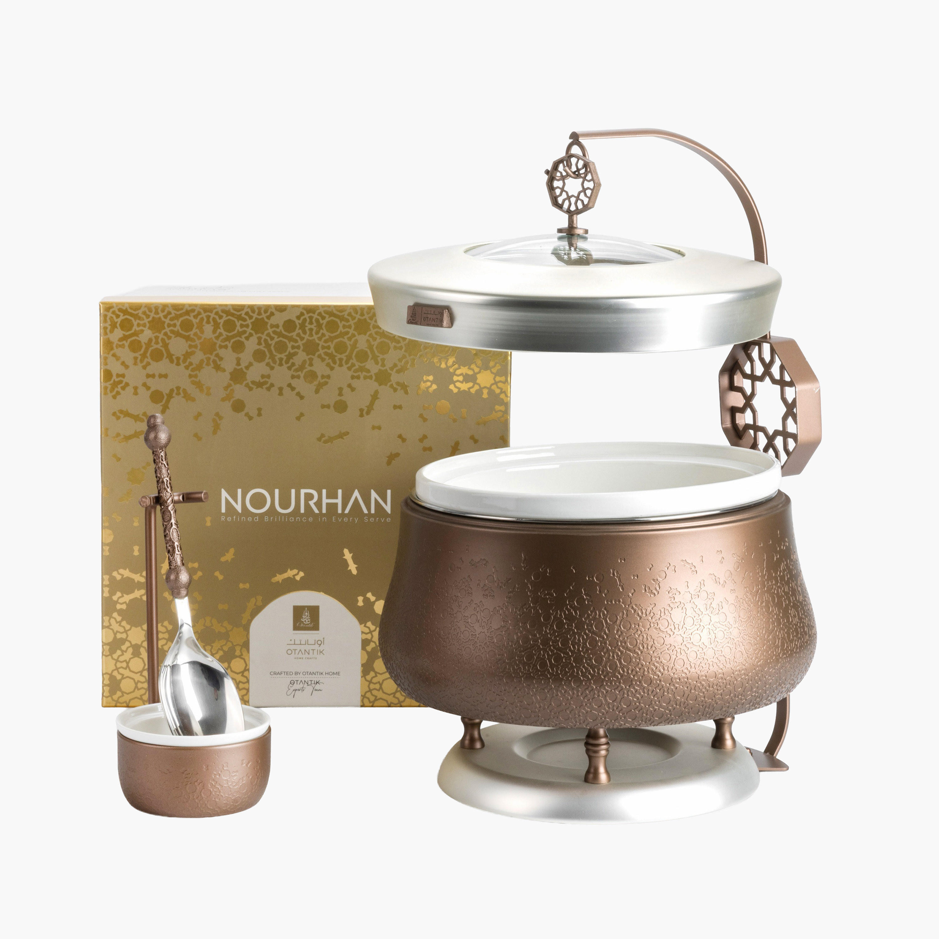 Textured Buffet Chafing Dish-household-dining-serveware-foodwarmersandcasseroles-image-4