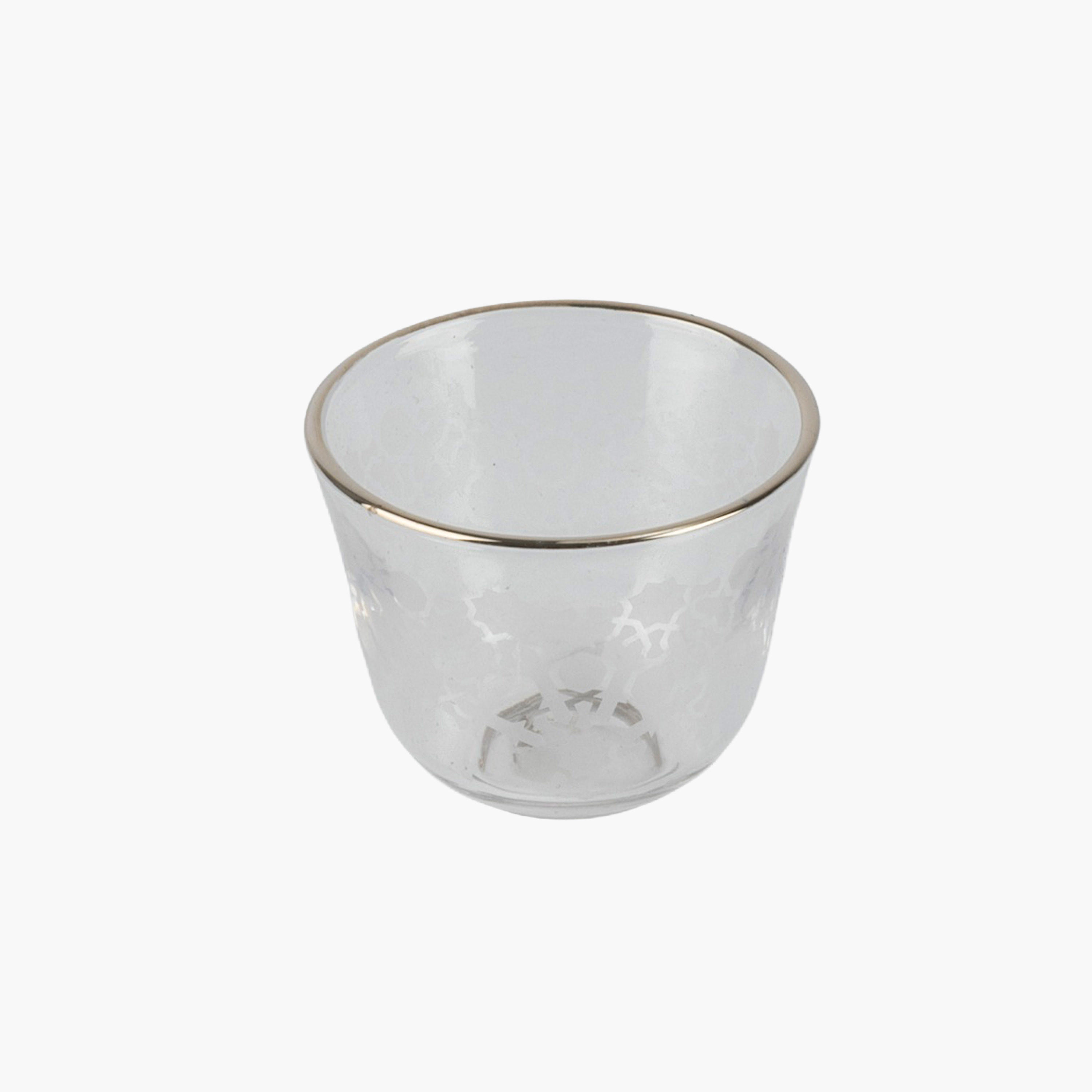 Patterned Glass Tea Cup Set-household-dining-teaandcoffee-teaandcoffeesets-image-3