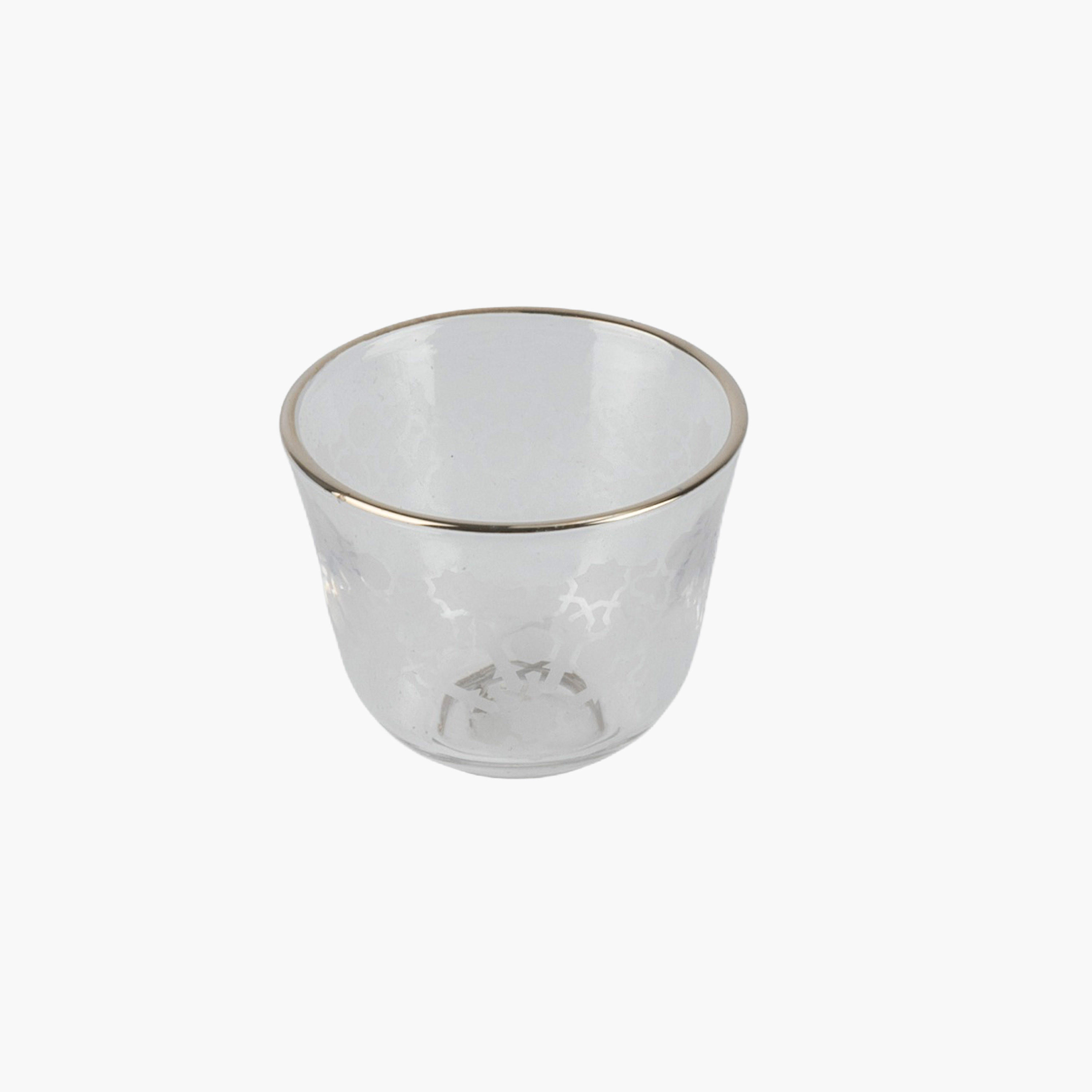 Patterned Glass Tea Cup Set-household-dining-teaandcoffee-teaandcoffeesets-image-5