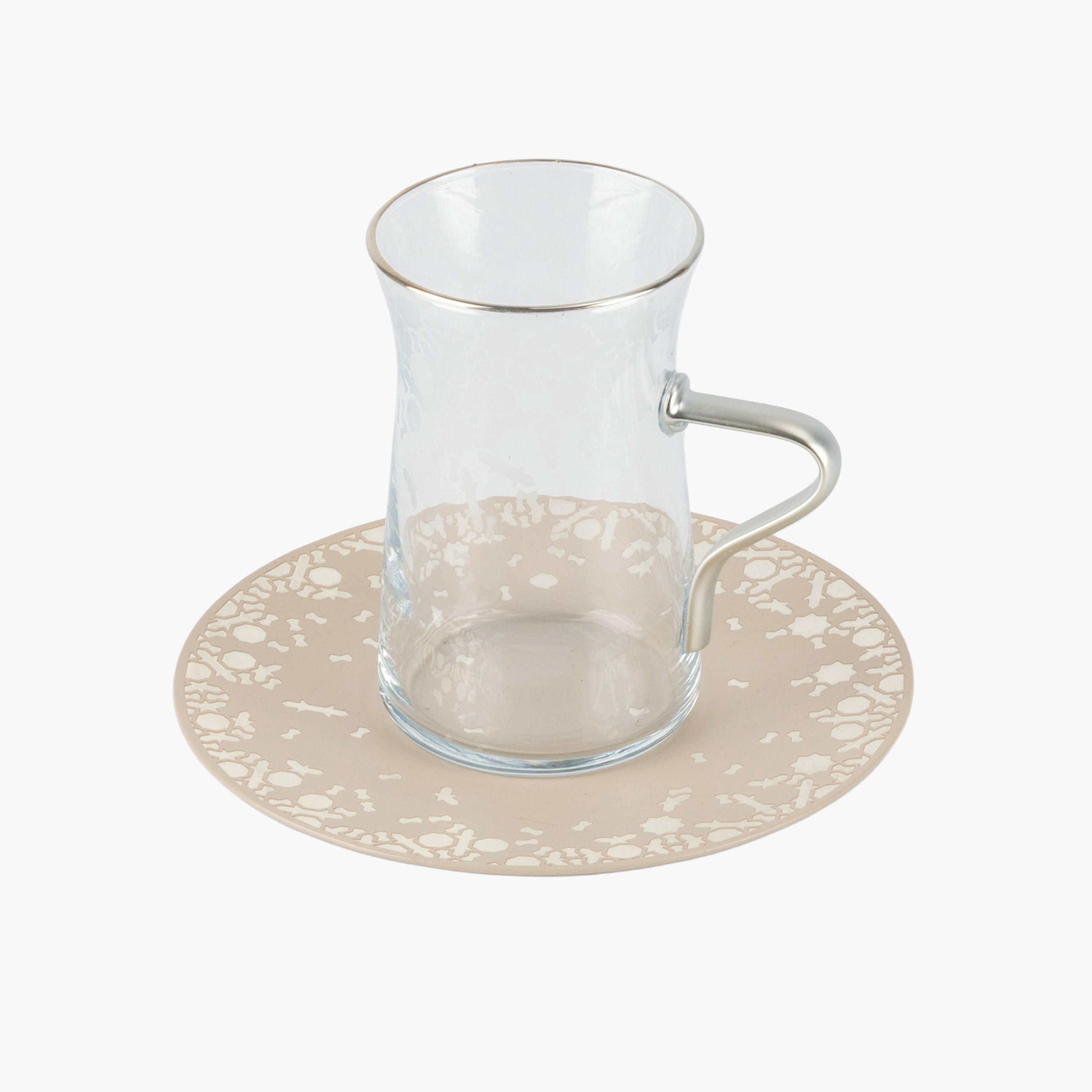 Patterned Glass Tea Cup Set-household-dining-teaandcoffee-teaandcoffeesets-image-6