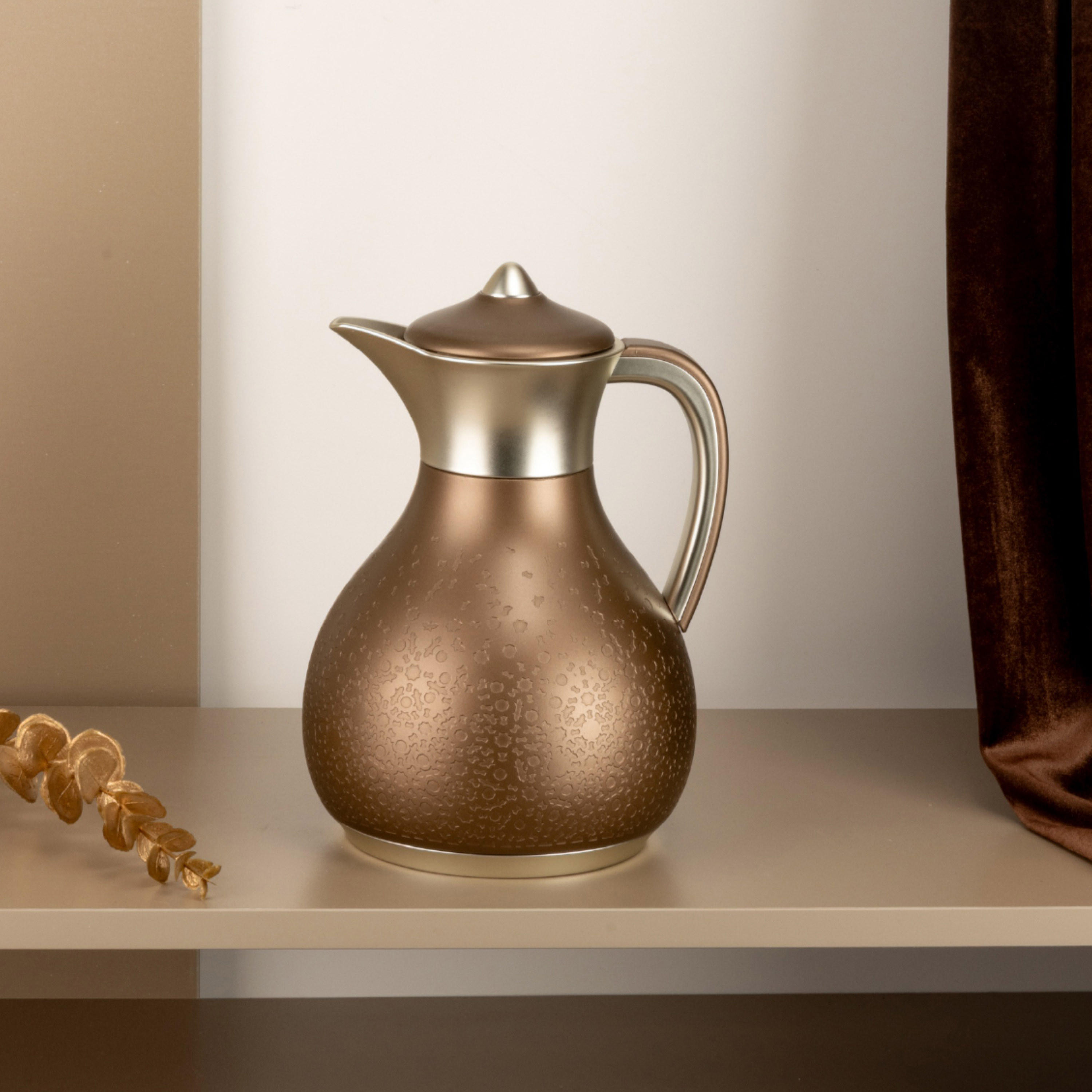 Textured Thermal Flask-household-dining-teaandcoffee-vacuumflaskscoffeeandteapots-image-1