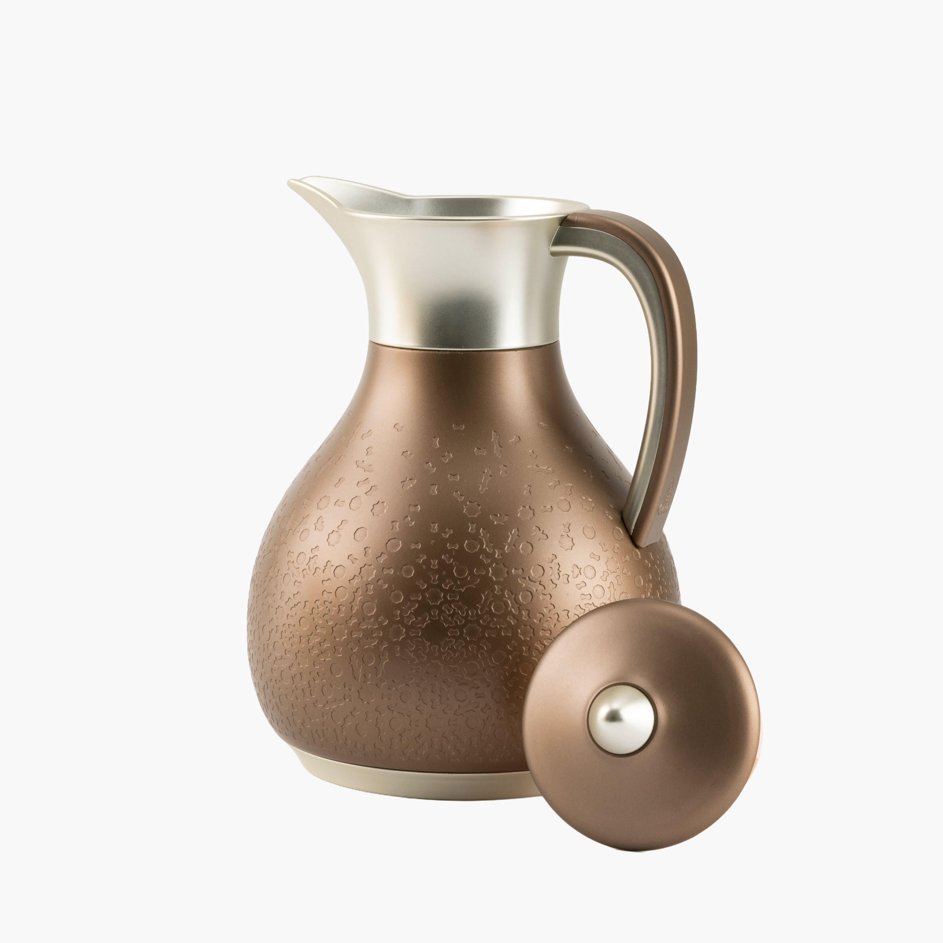 Textured Thermal Flask-household-dining-teaandcoffee-vacuumflaskscoffeeandteapots-image-4