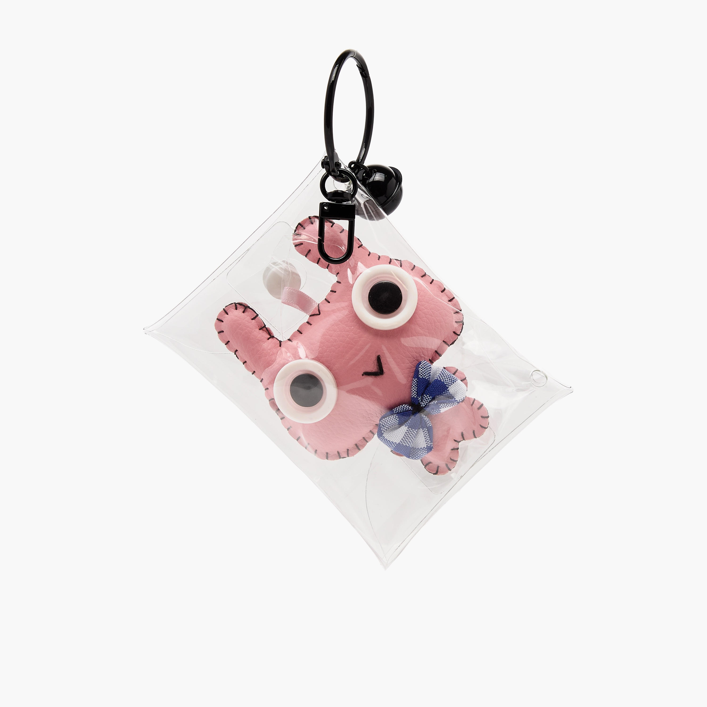 Sasha Rabbit Shaped Bag Charm-girls-accessories-keyringsandbagcharms-image-1