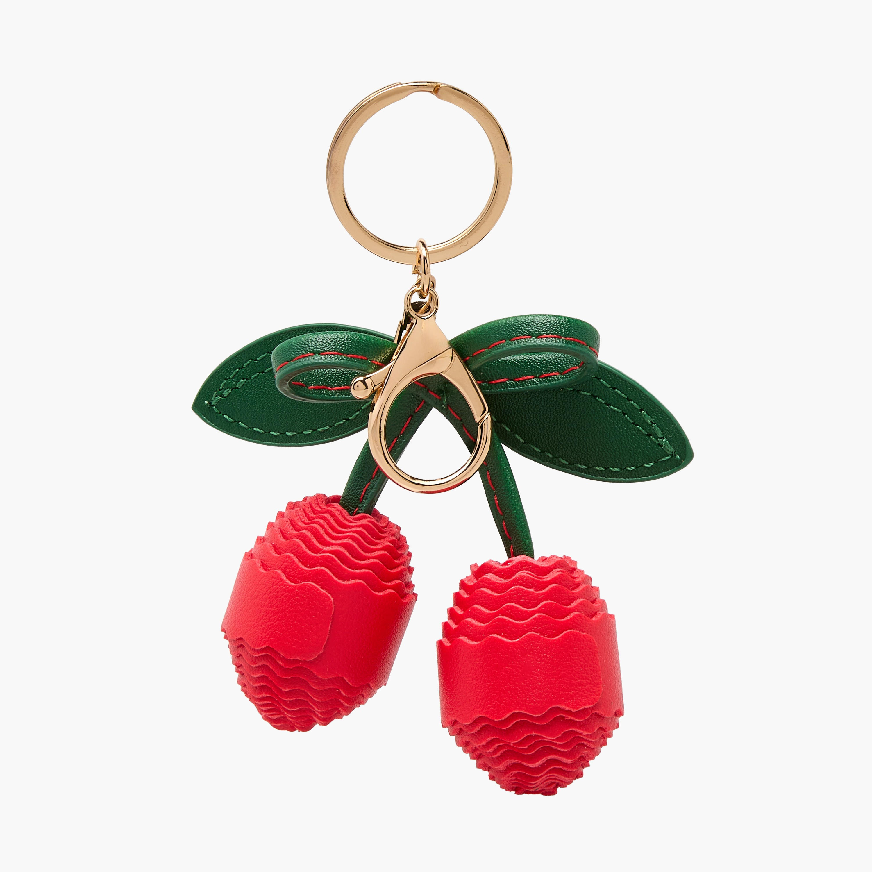 Sasha Cherry Shaped Keychain-girls-accessories-keyringsandbagcharms-image-1