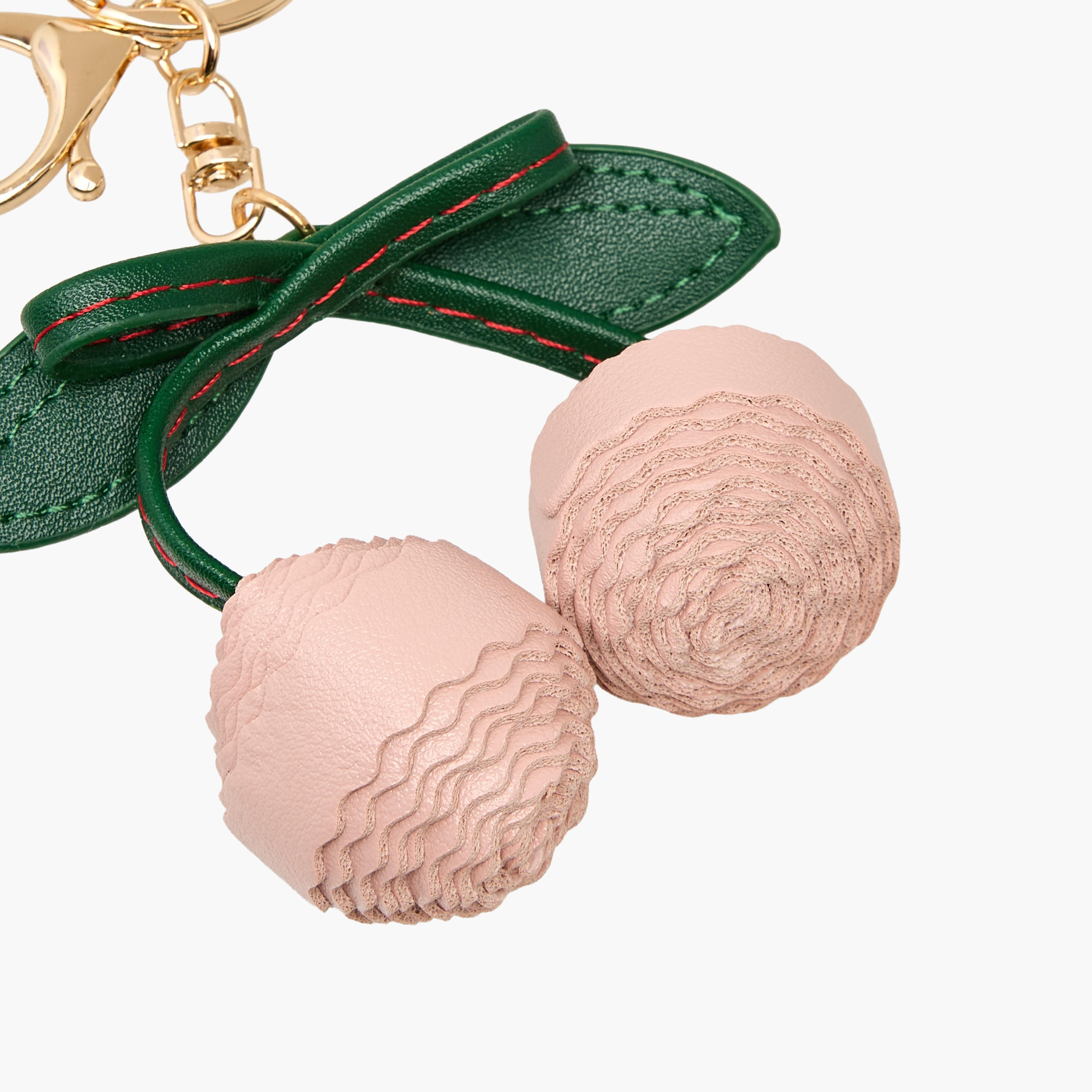 Sasha Cherry Shaped Keychain-girls-accessories-keyringsandbagcharms-image-3