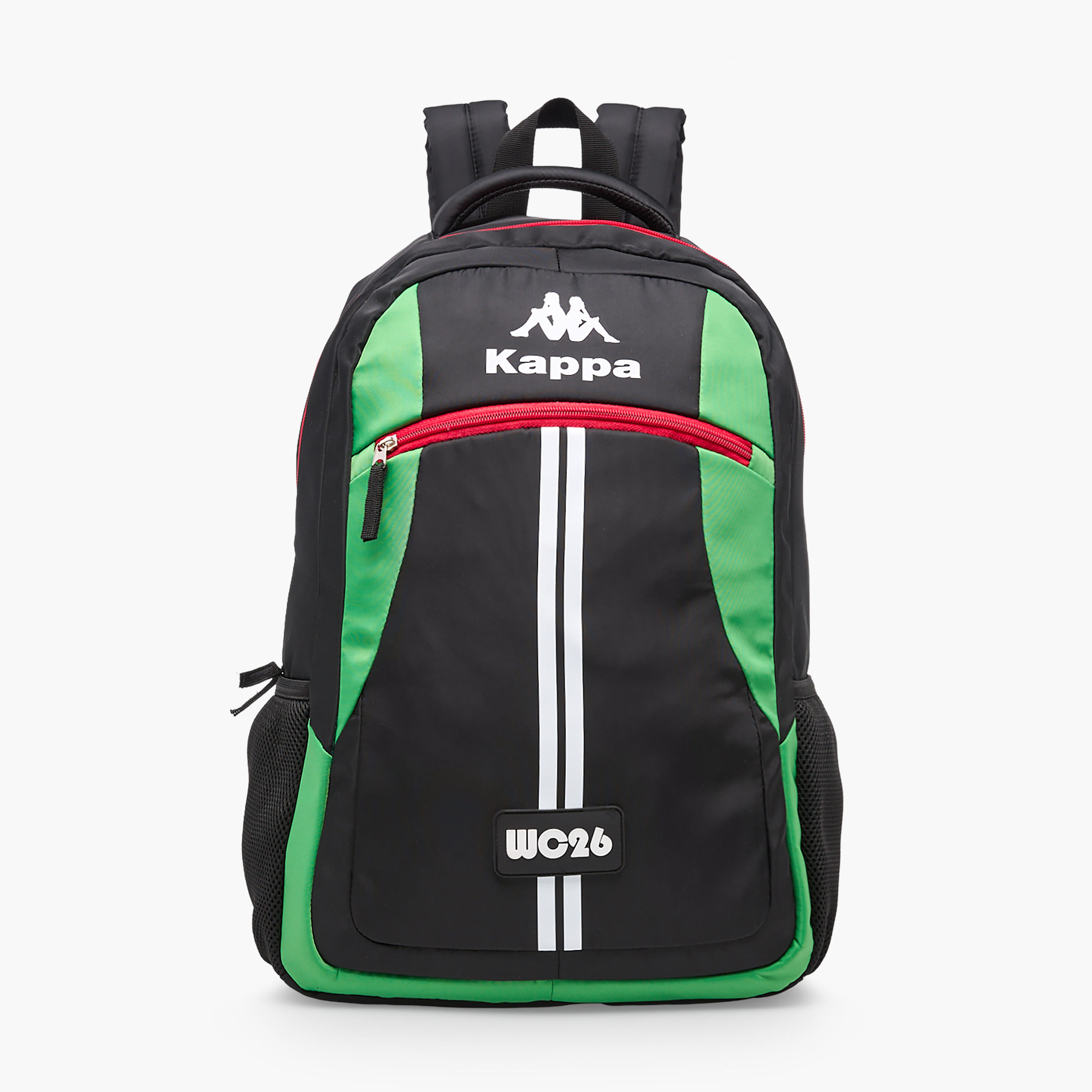 Kappa FIFA GCC Backpack for Men with Adjustable Straps-sports-gear-football-accessories-duffelsandbackpacks-image-1