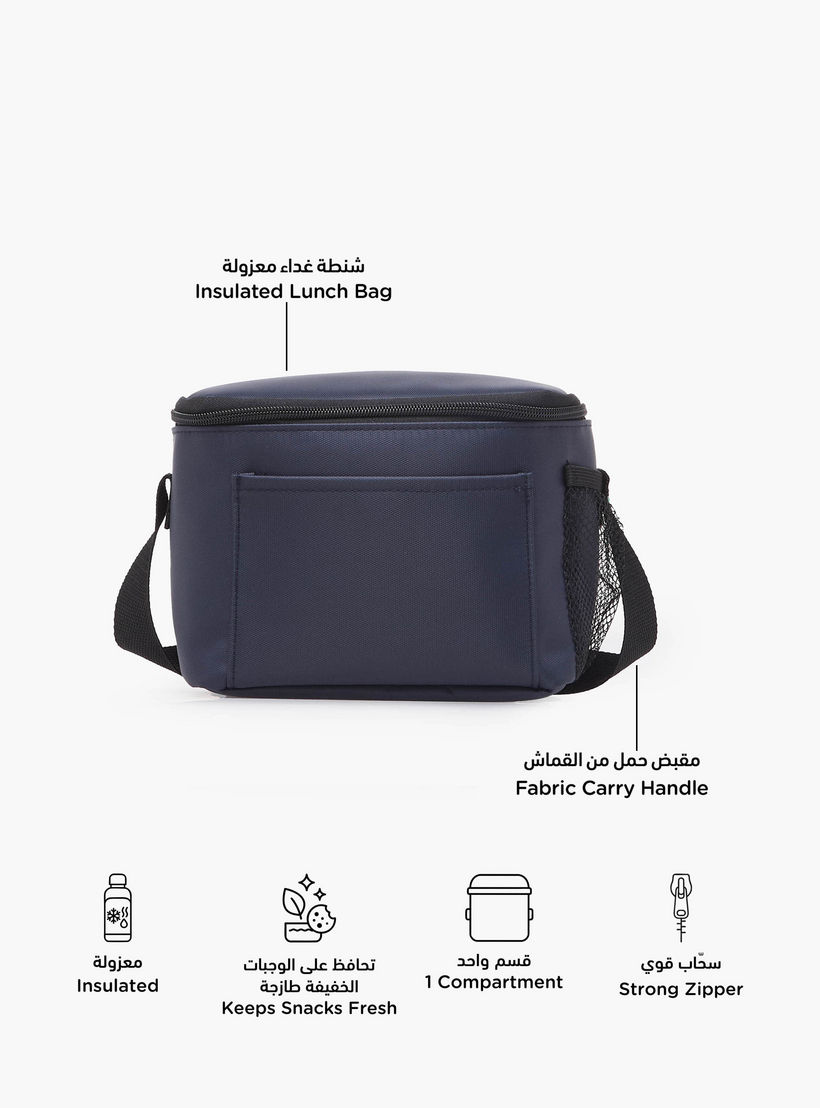 Solid Lunch Bag for Boys 8-13 Years with Strap Handle-school-lunchessentials-lunchbags-image-2