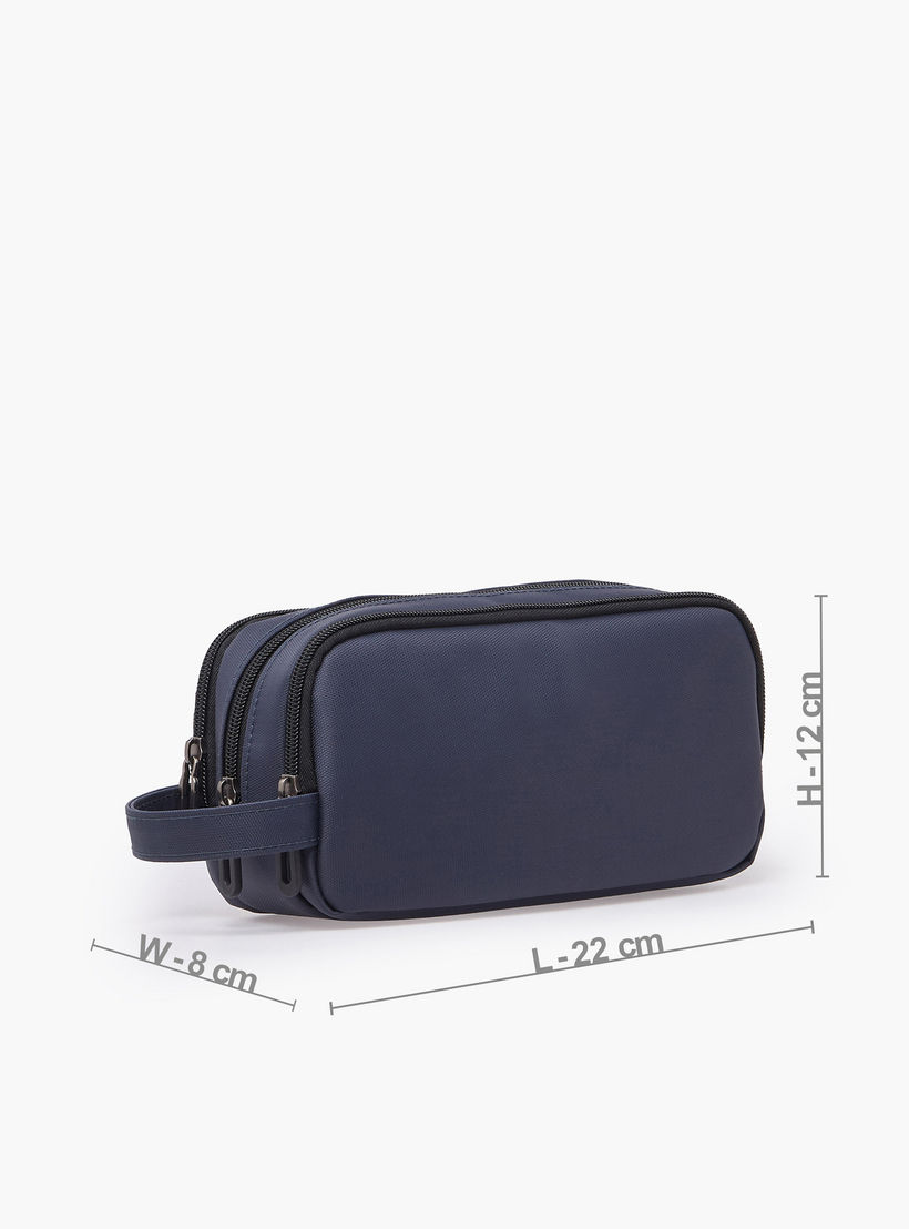 Solid Pencil Pouch with 3 Compartments-school-stationery-pencilcases-image-3