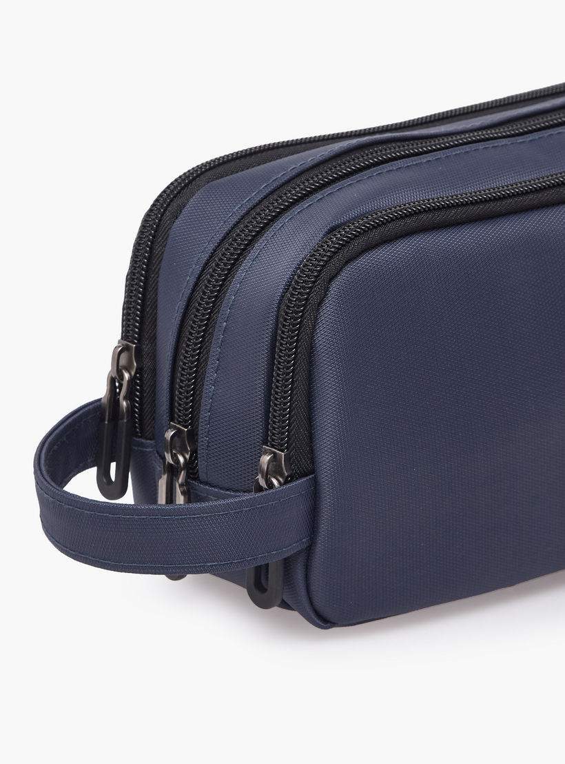 Solid Pencil Pouch with 3 Compartments-school-stationery-pencilcases-image-5