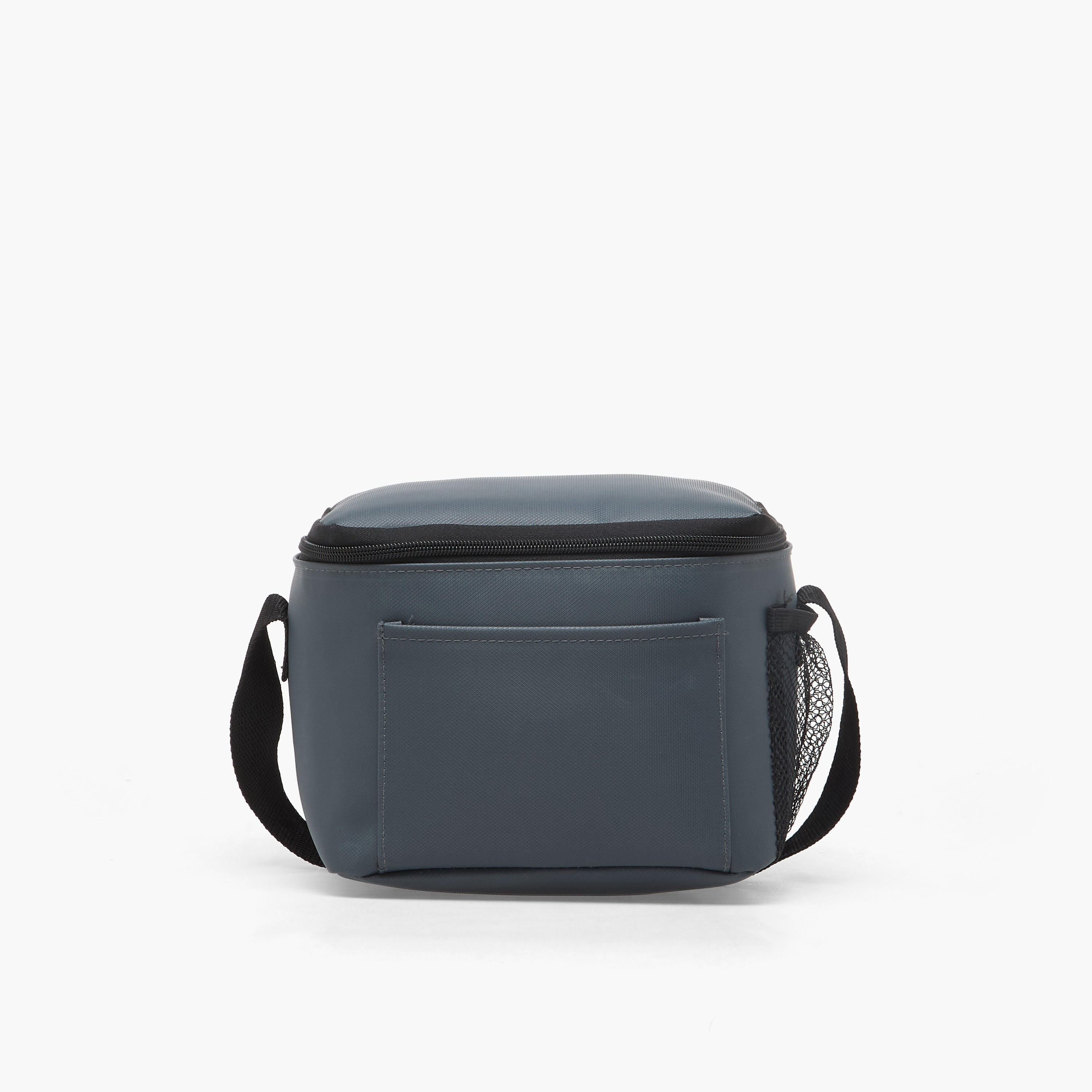 Solid Lunch Bag for Boys 8-13 Years with Strap Handle-school-lunchessentials-lunchbags-image-1