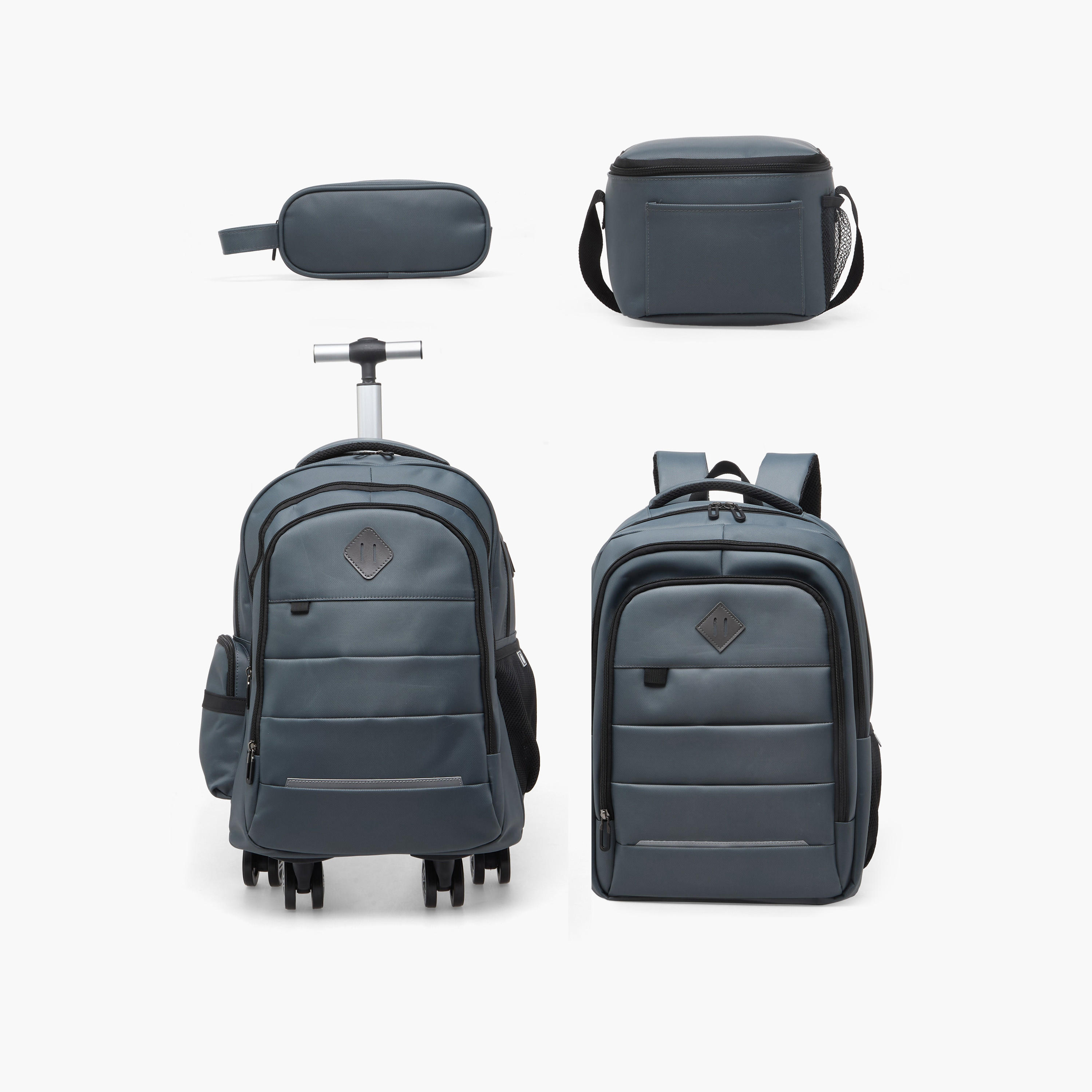 Solid Lunch Bag for Boys 8-13 Years with Strap Handle-school-lunchessentials-lunchbags-image-9