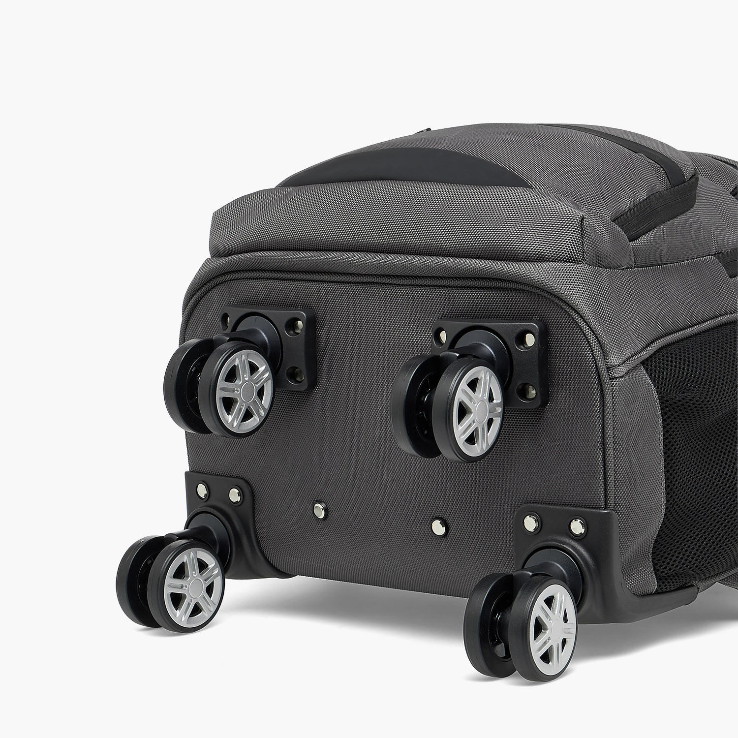 Solid Trolley Backpack for Boys 8-13 Years with Retractable Handle - 18 inches-school-bagsandbackpacks-trolleybags-image-12