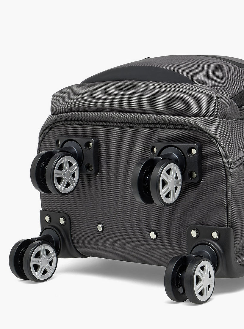Solid Trolley Backpack for Boys 8-13 Years with Retractable Handle - 18 inches-school-bagsandbackpacks-trolleybags-image-12