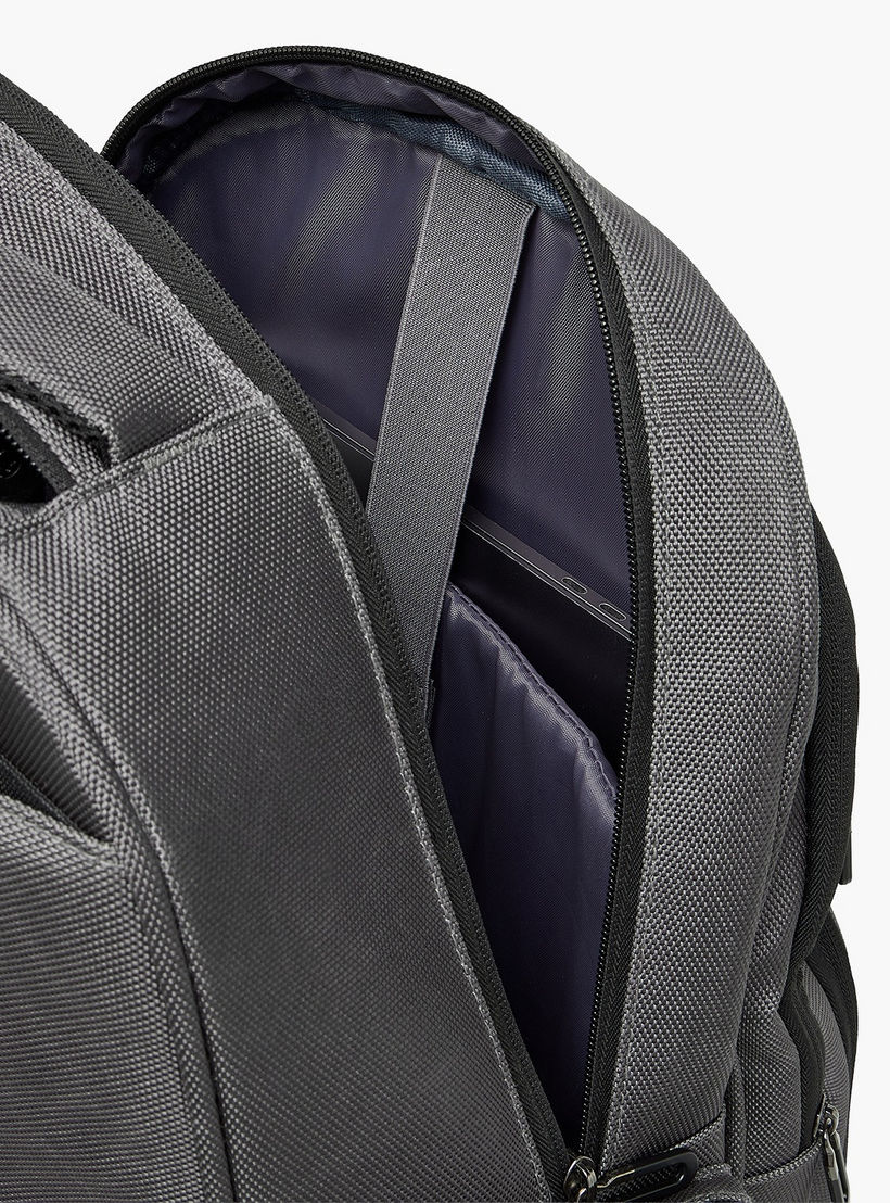 Solid Trolley Backpack for Boys 8-13 Years with Retractable Handle - 18 inches-school-bagsandbackpacks-trolleybags-image-5
