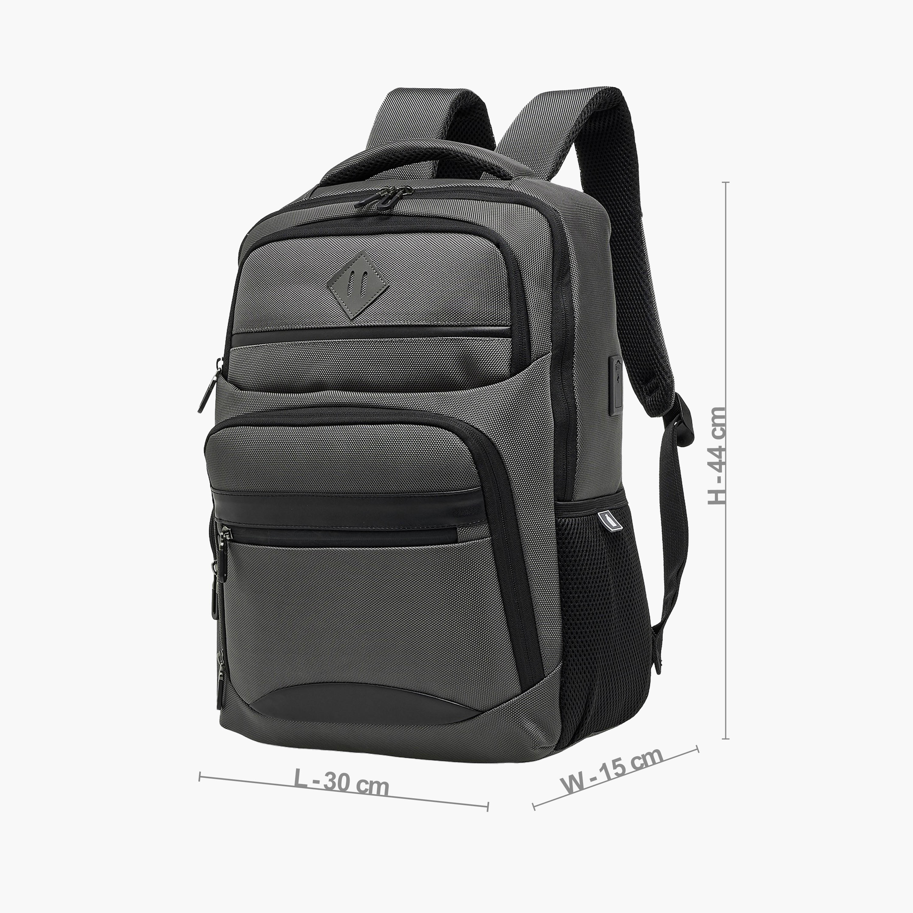 شنطة ظهر بارزة الملمس بأحزمة كتف قابلة للتعديل للأولاد 8 -13 سنة - 18 بوصة-school-bagsandbackpacks-backpacks-image-6
