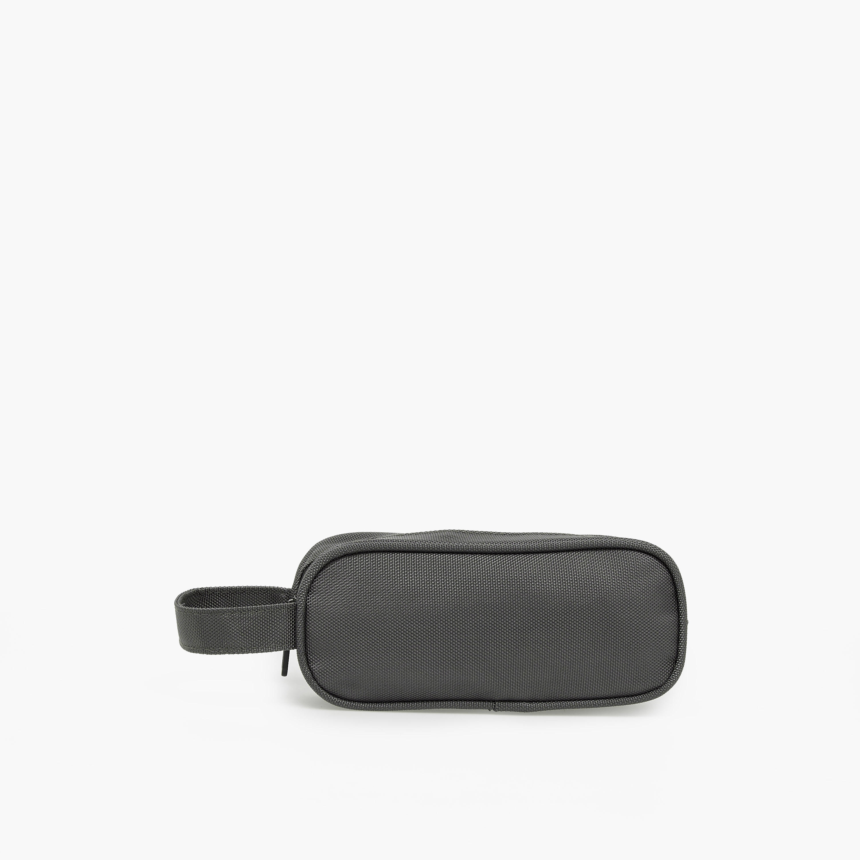 Solid Pencil Pouch with Zip Closure-school-stationery-pencilcases-image-1