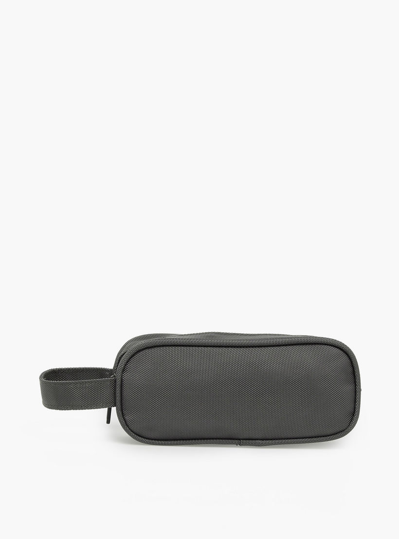 Solid Pencil Pouch with Zip Closure-school-stationery-pencilcases-image-1