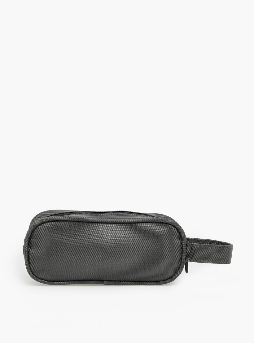 Solid Pencil Pouch with Zip Closure-school-stationery-pencilcases-image-3
