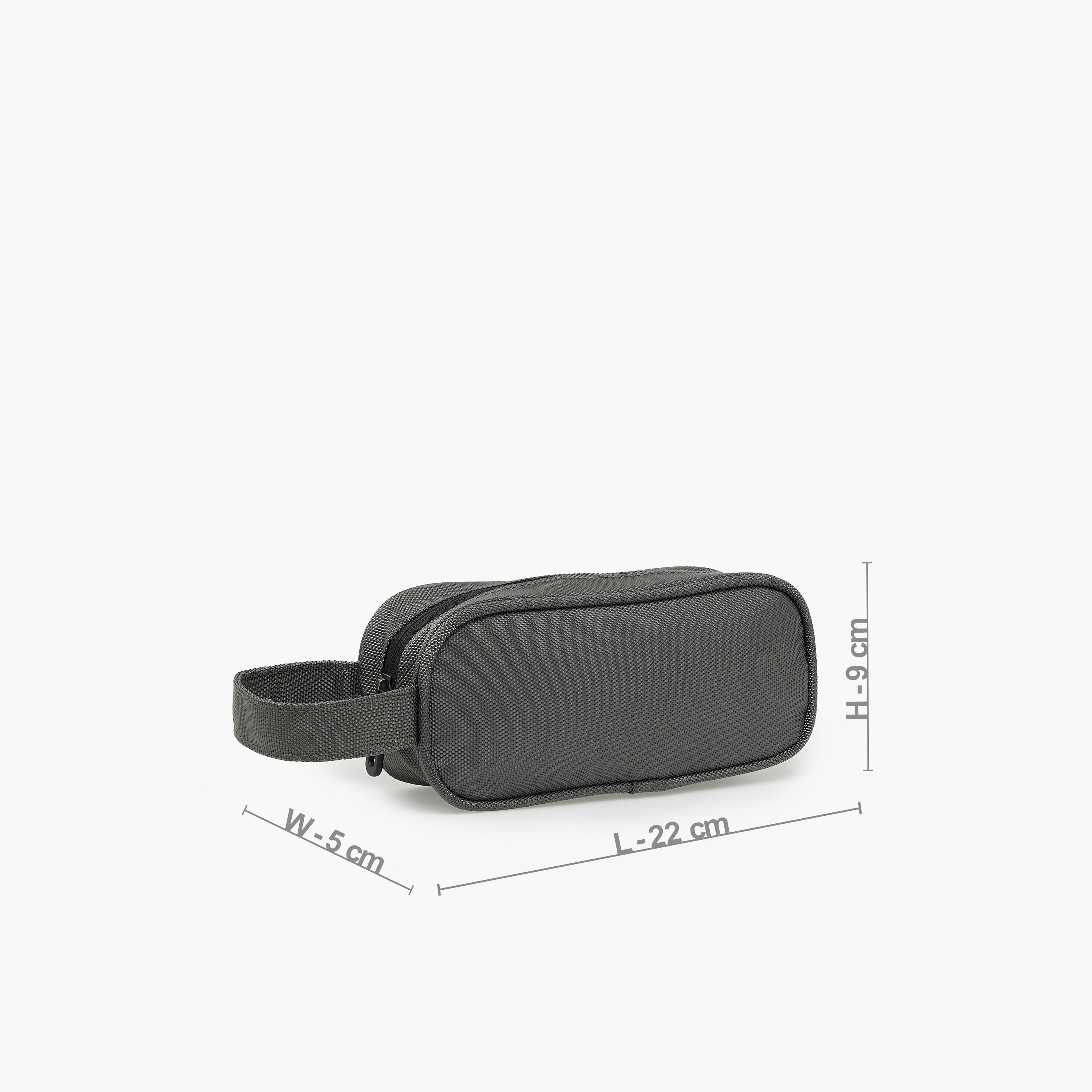 Solid Pencil Pouch with Zip Closure-school-stationery-pencilcases-image-4