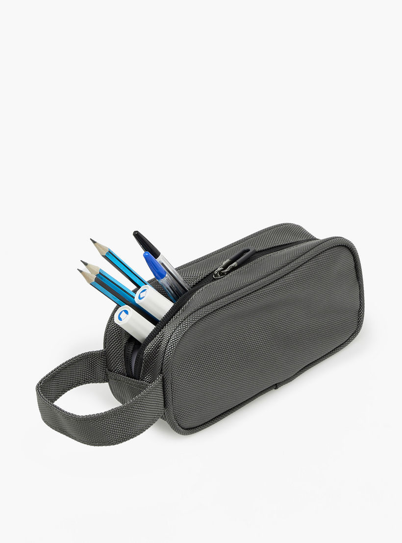Solid Pencil Pouch with Zip Closure-school-stationery-pencilcases-image-6