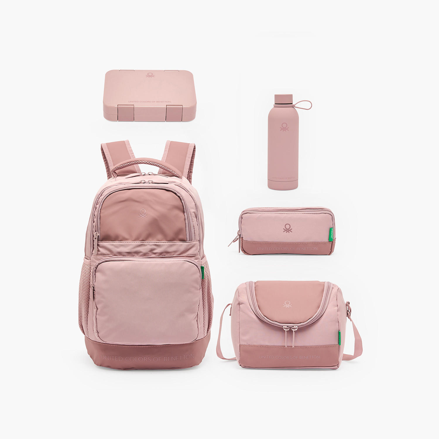 United Colors of Benetton Colourblock Pencil Pouch with 2 Compartments-school-stationery-pencilcases-image-8