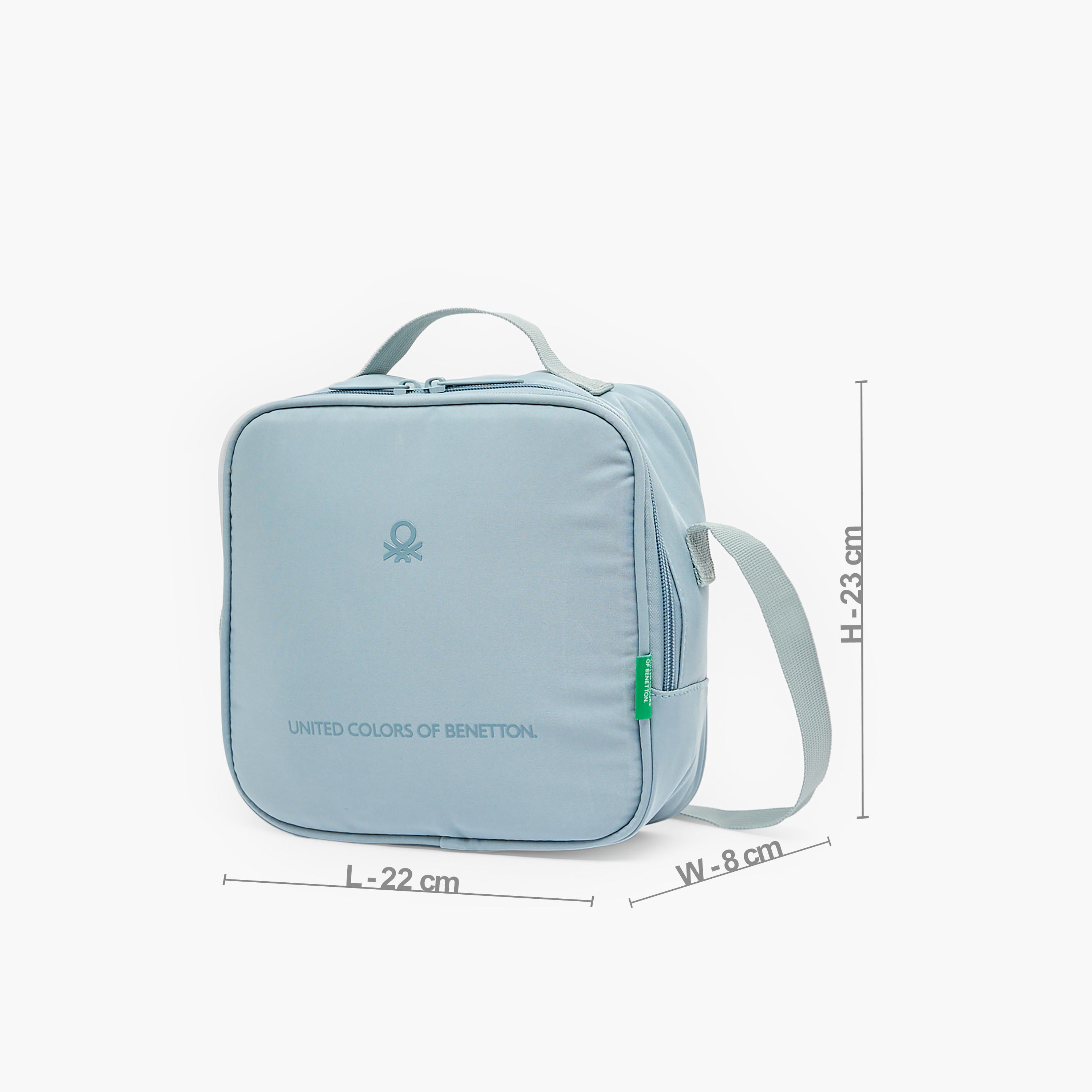 United Colors of Benetton Solid Lunch Bag for Boys 8-13 Years with Adjustable Strap-school-lunchessentials-lunchbags-image-7