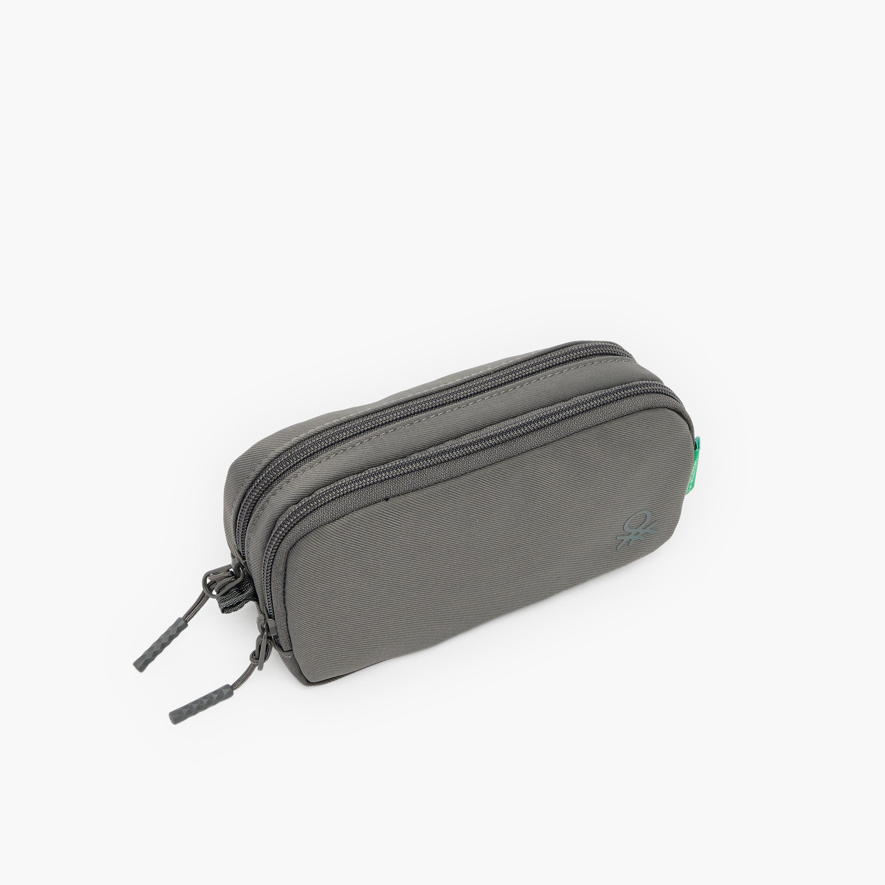United Colors of Benetton Solid Pencil Pouch with 2 Compartments-school-stationery-pencilcases-image-3
