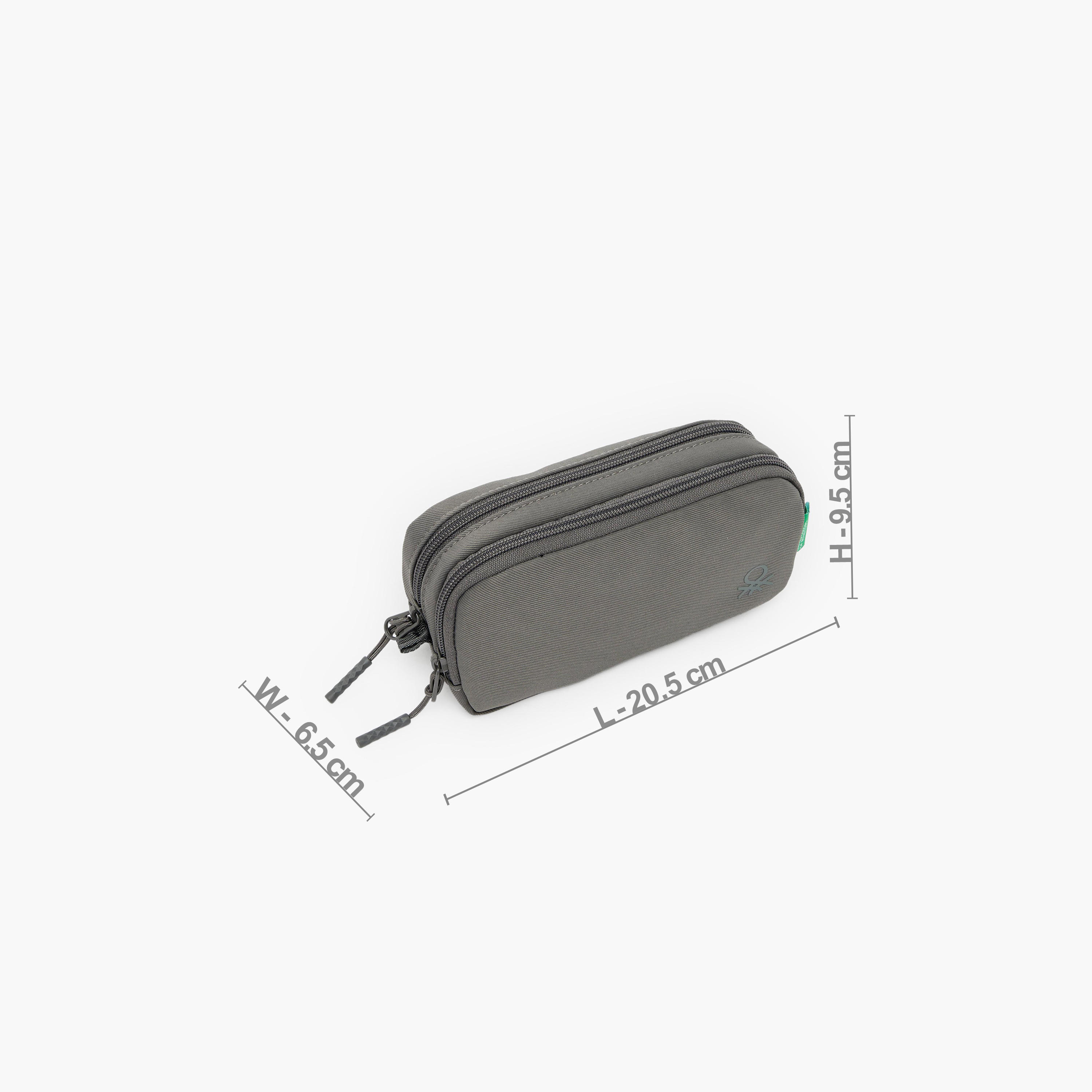 United Colors of Benetton Solid Pencil Pouch with 2 Compartments-school-stationery-pencilcases-image-4