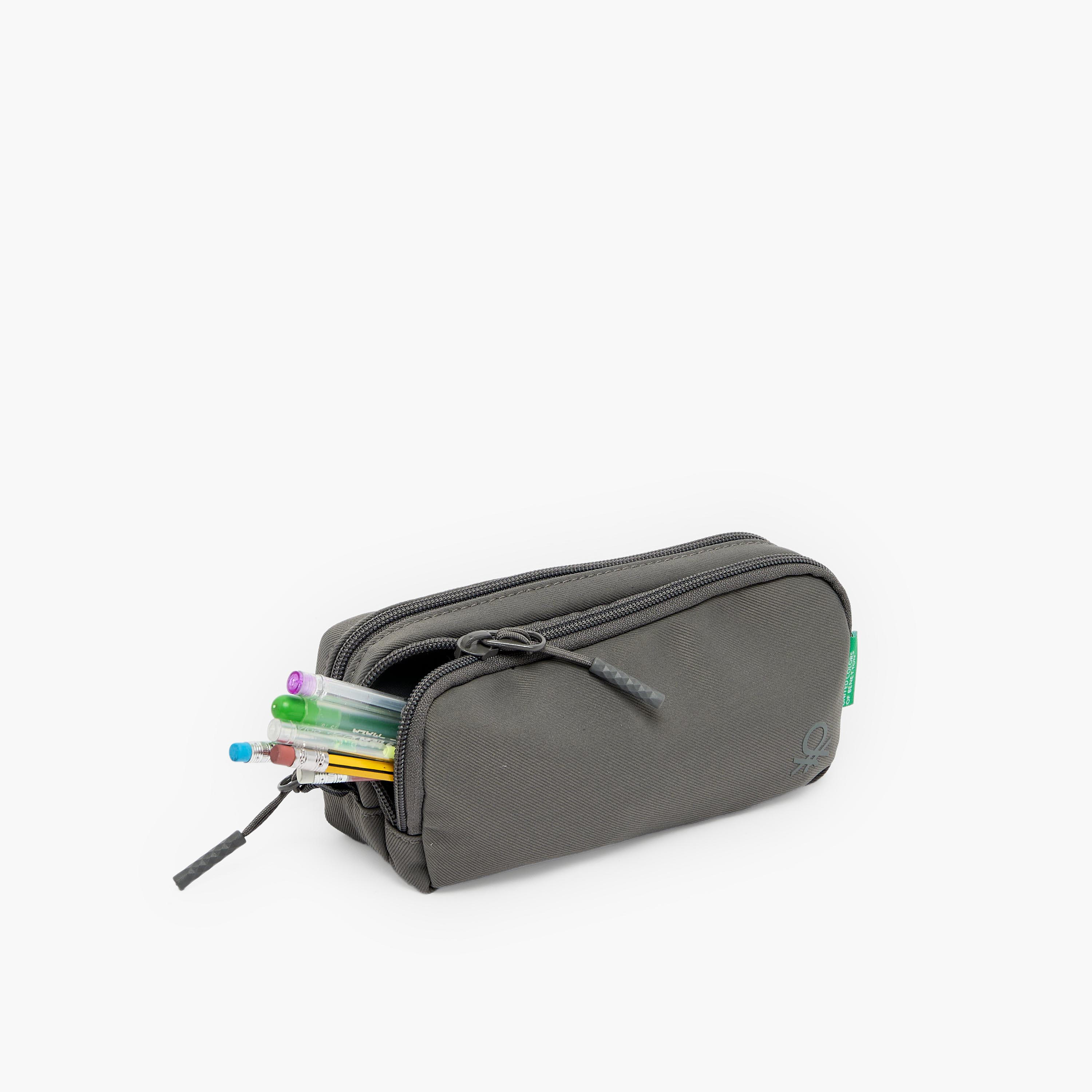 United Colors of Benetton Solid Pencil Pouch with 2 Compartments-school-stationery-pencilcases-image-7