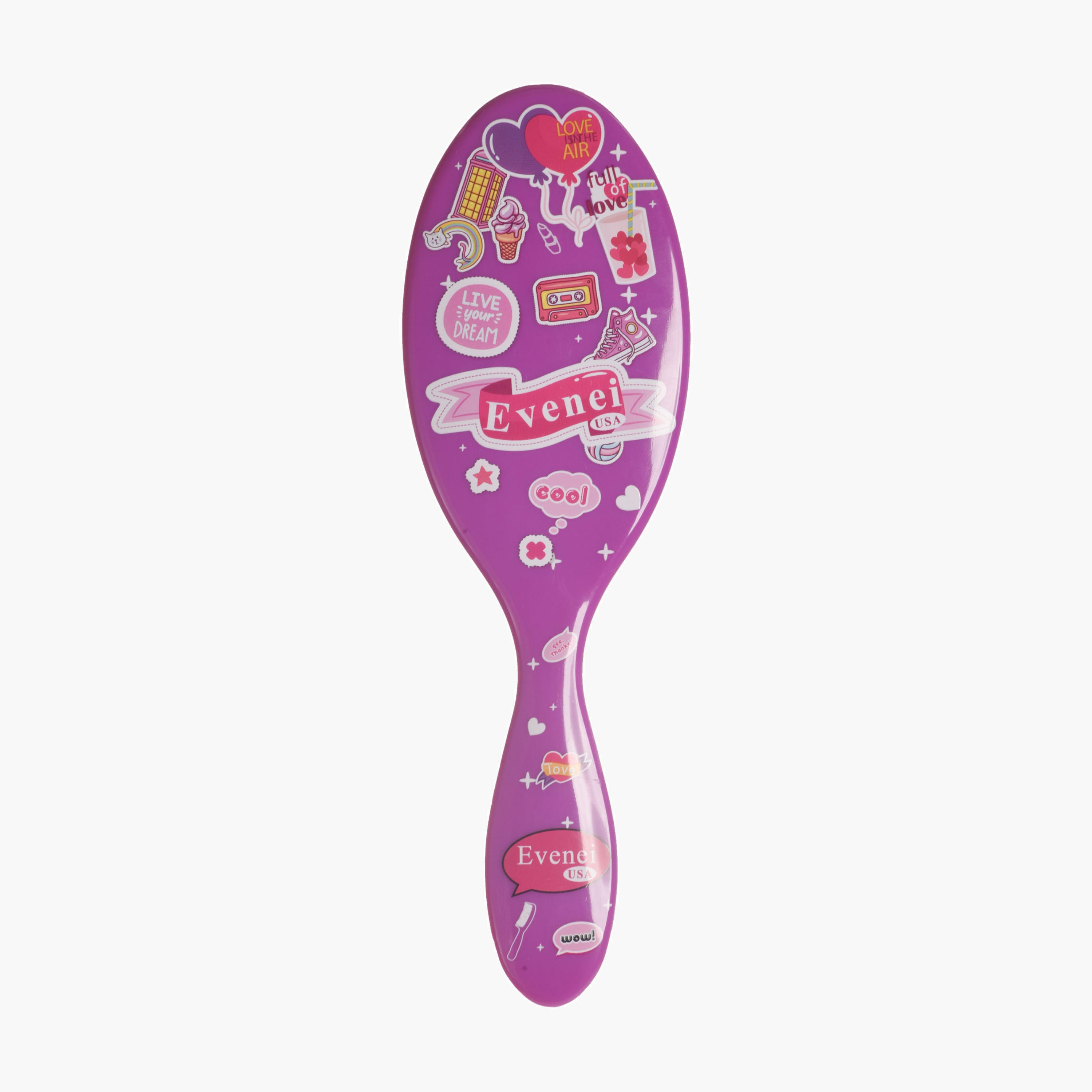 Evenei  Printed Detangling Hair Brush-beautyandpersonalcare-hair-stylingtools-hairbrushesandcombs-image-16