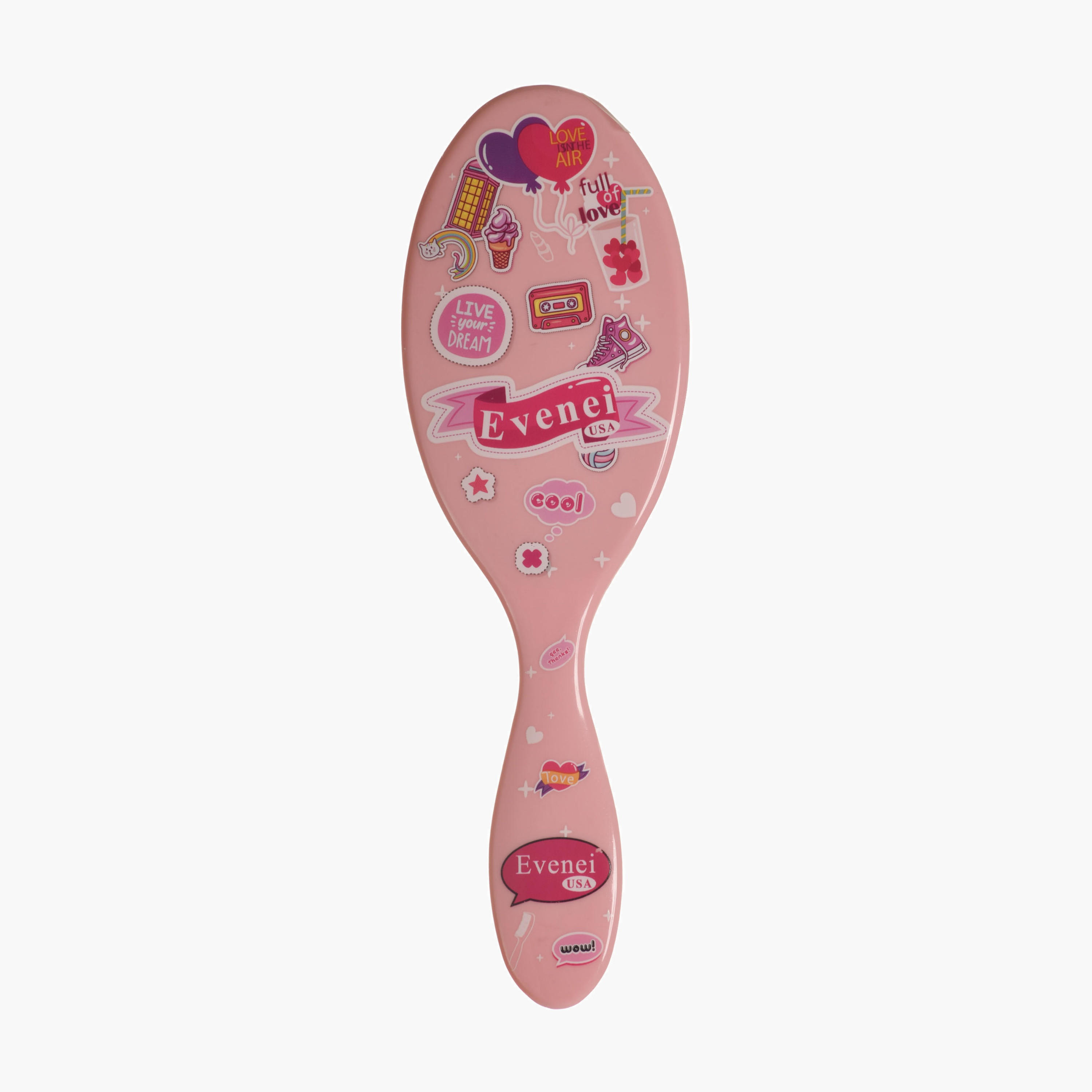 Evenei  Printed Detangling Hair Brush-beautyandpersonalcare-hair-stylingtools-hairbrushesandcombs-image-7