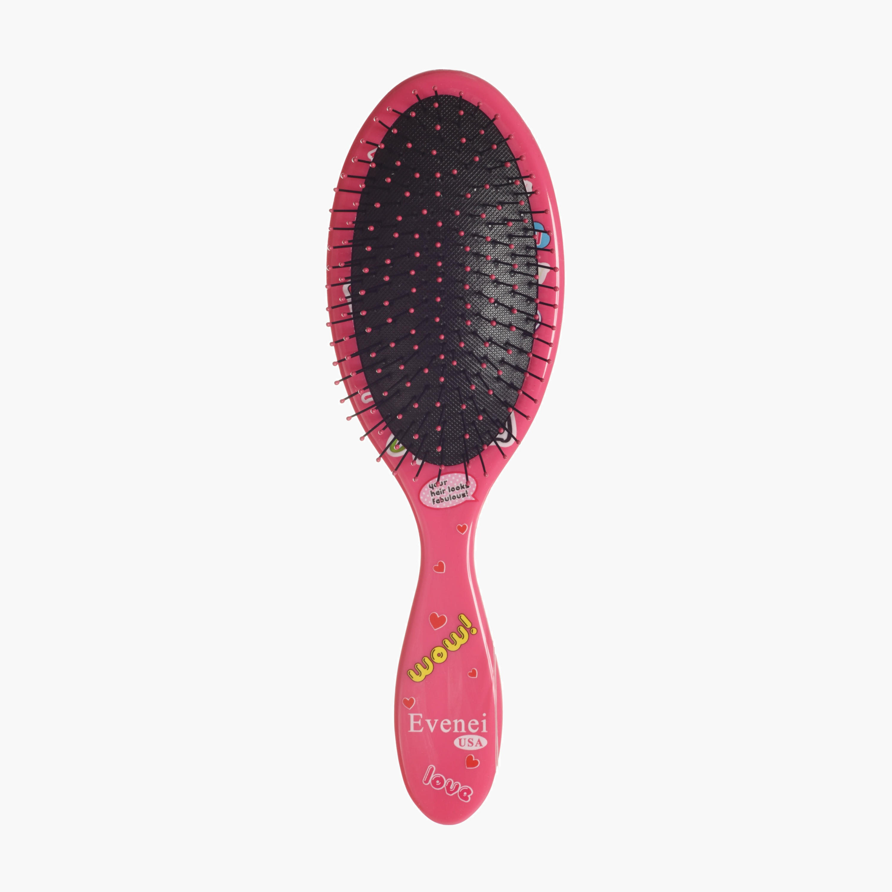فرشاة فك تشابك الشعر البيضاوية-beautyandpersonalcare-hair-stylingtools-hairbrushesandcombs-image-1