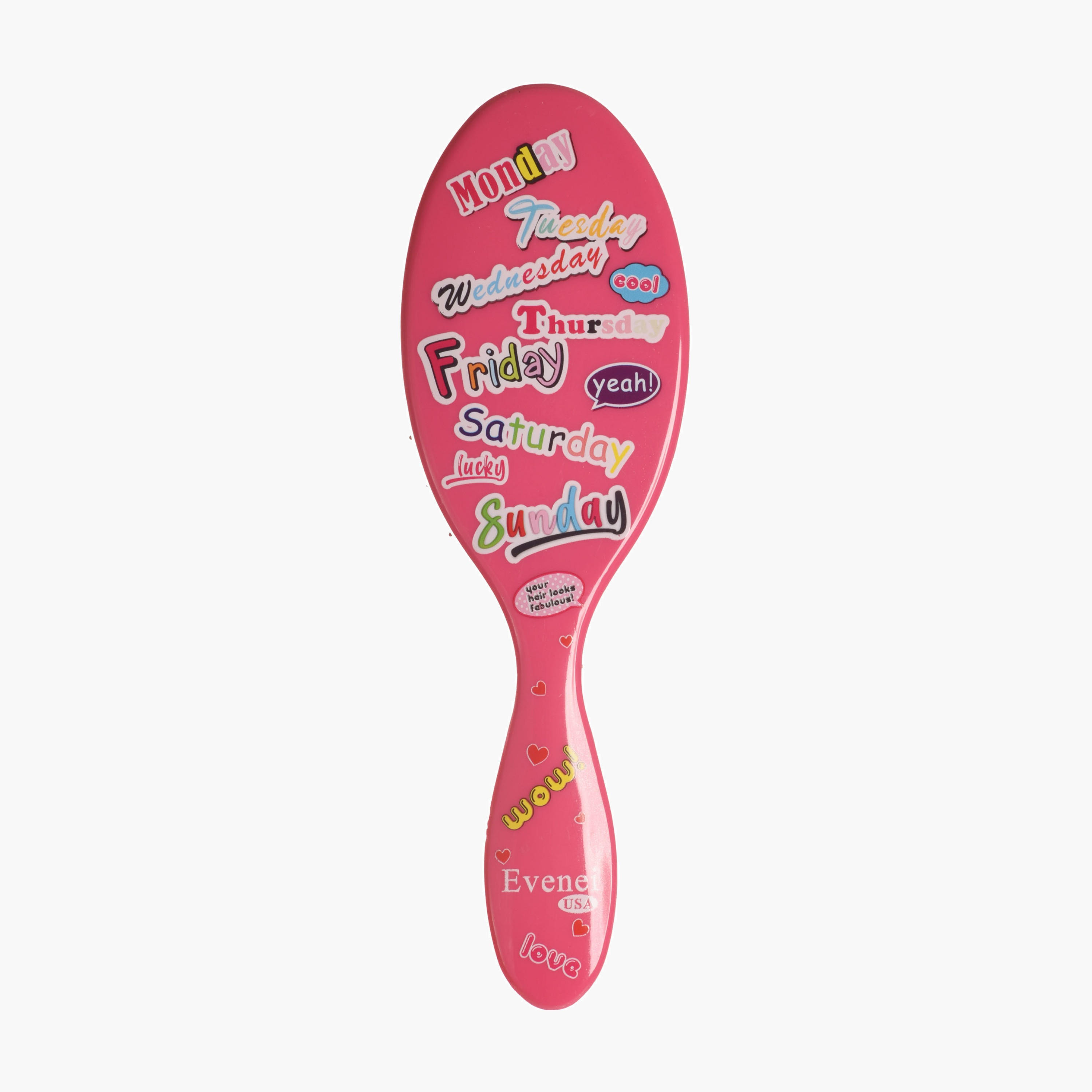 Evenei  Oval Detangling Hair Brush-beautyandpersonalcare-hair-stylingtools-hairbrushesandcombs-image-2