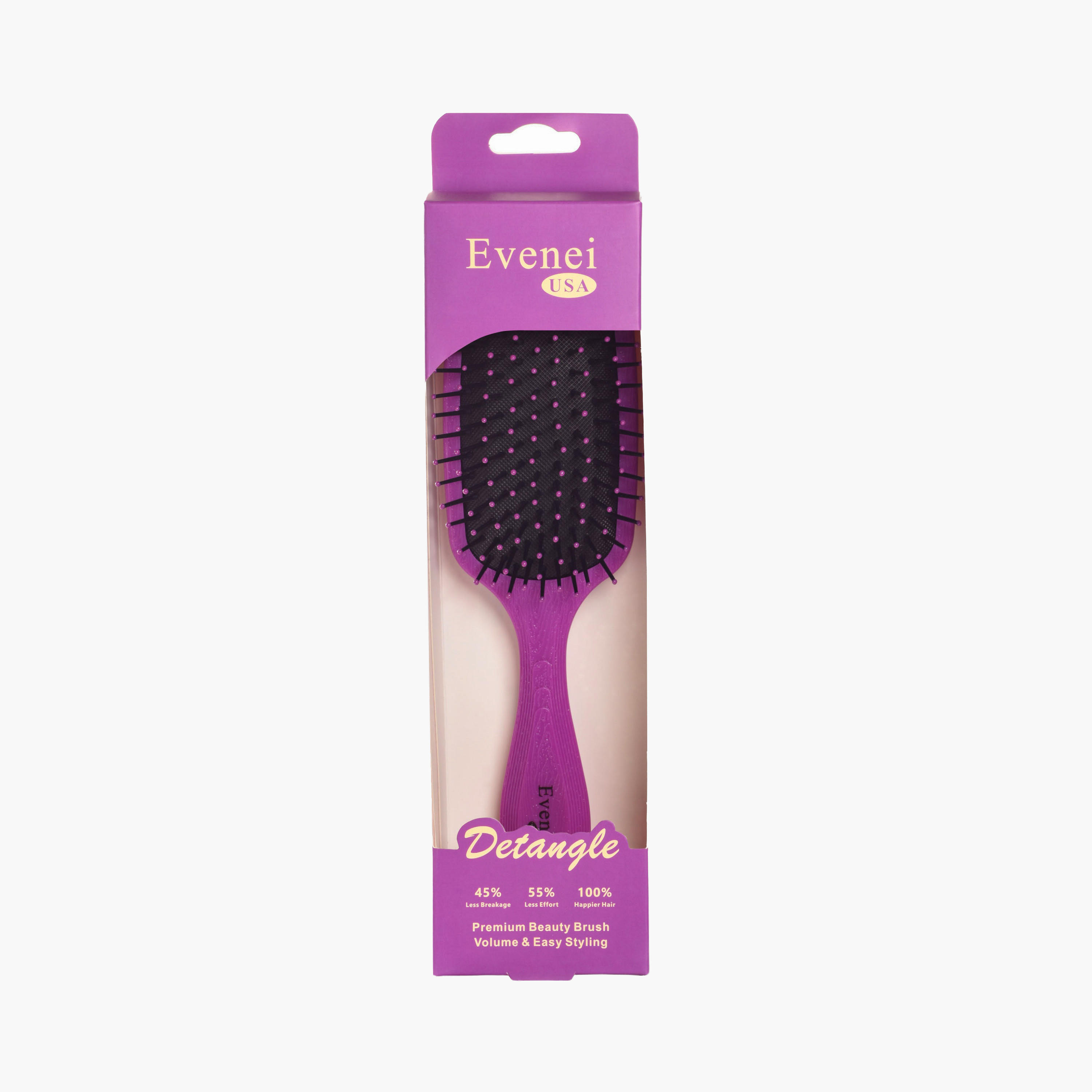 Evenei  Evenei Detangling Paddle Hair Brush-beautyandpersonalcare-hair-stylingtools-hairbrushesandcombs-image-1
