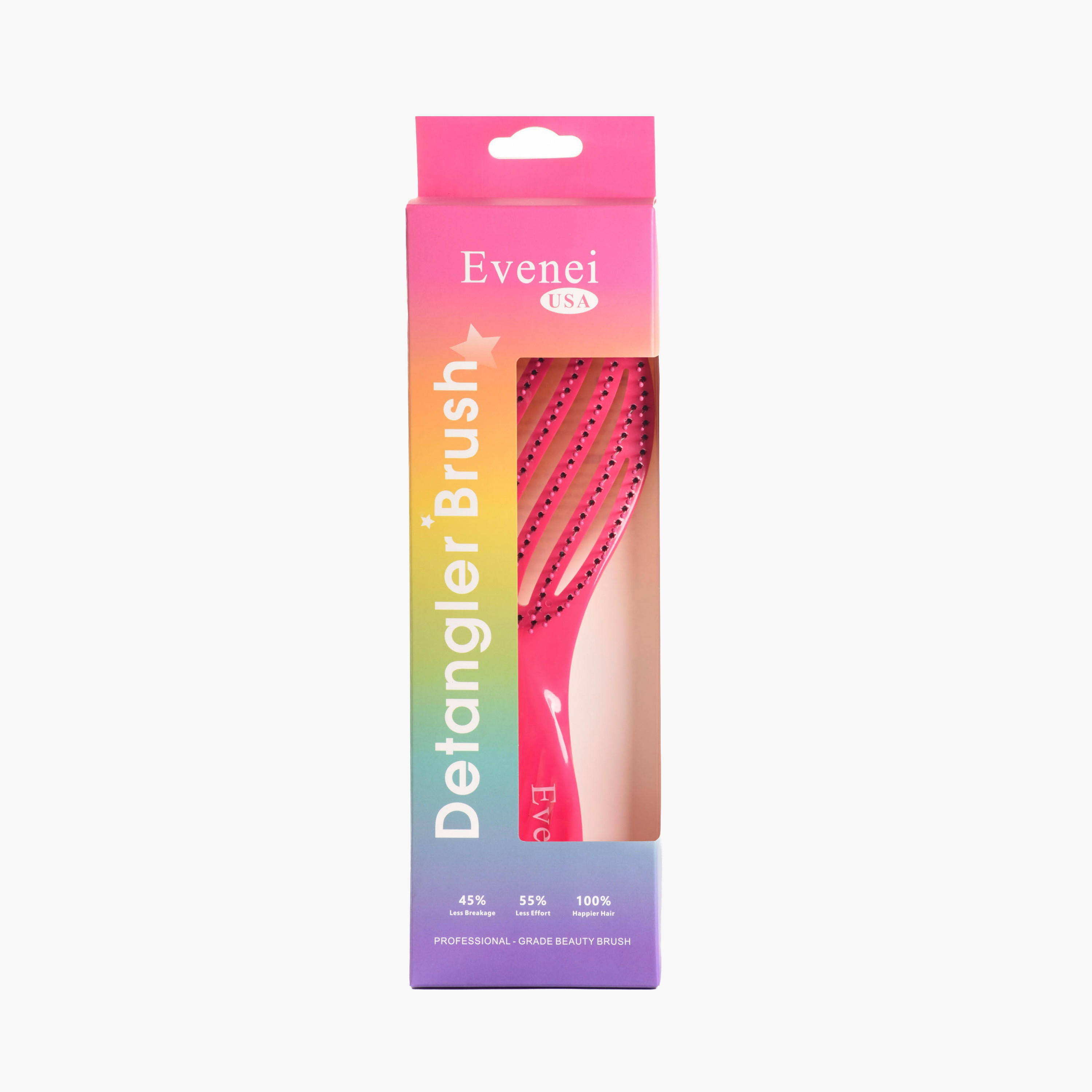 فرشاة إيفيني لفك تشابك الشعر-beautyandpersonalcare-hair-stylingtools-hairbrushesandcombs-image-2