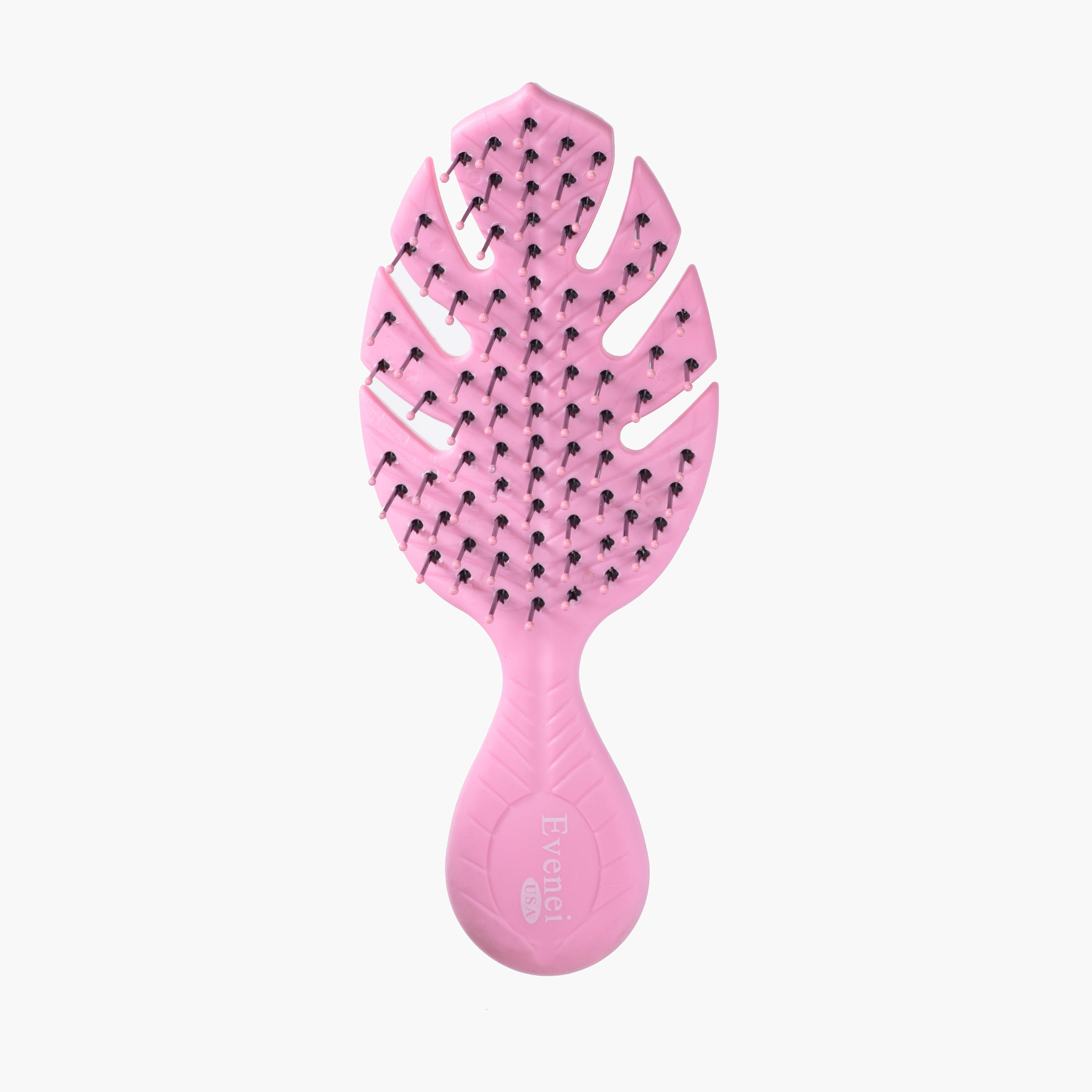 Evenei  Leaf Design Detangling Hair Brush-beautyandpersonalcare-hair-stylingtools-hairbrushesandcombs-image-2