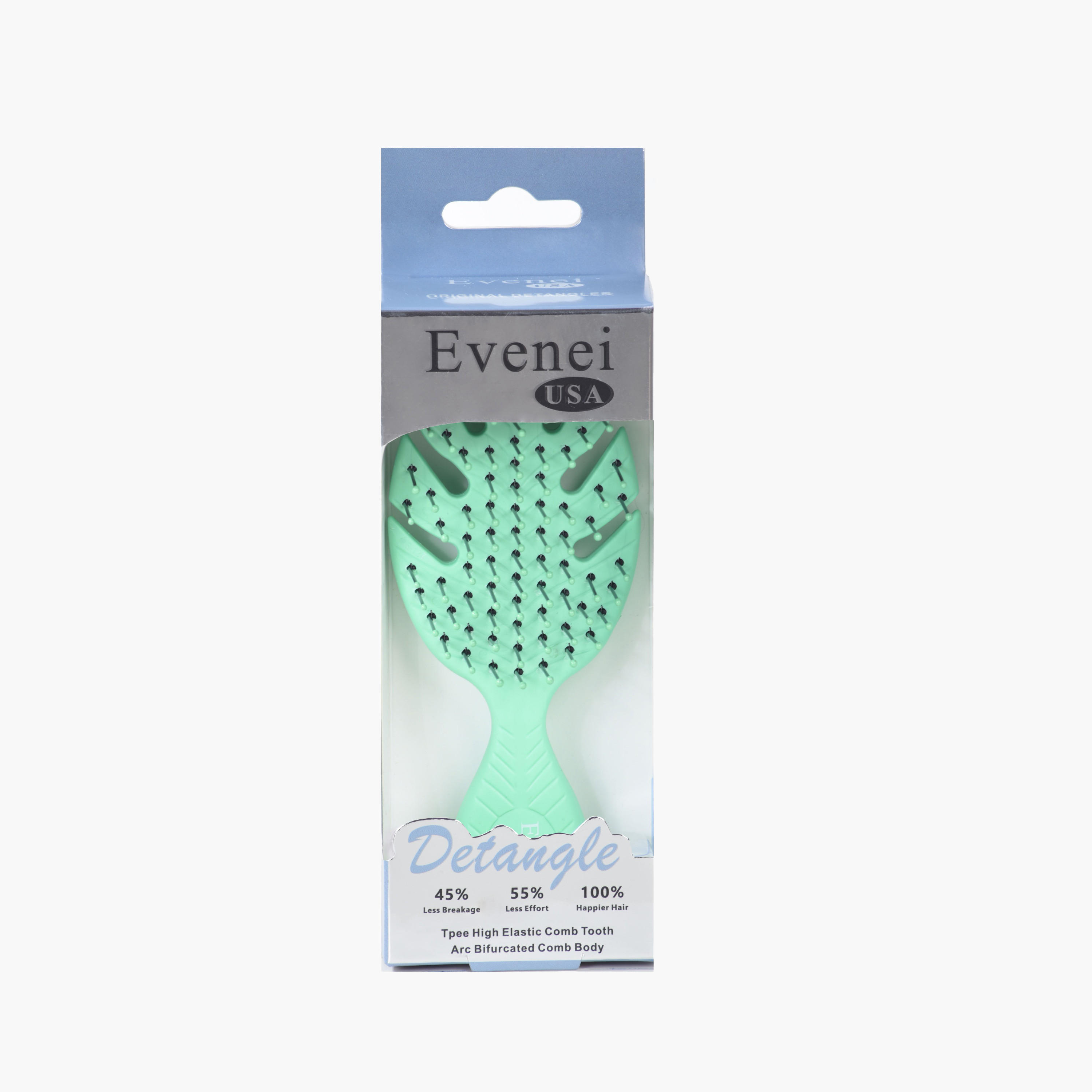 Evenei  Leaf Design Detangling Hair Brush-beautyandpersonalcare-hair-stylingtools-hairbrushesandcombs-image-5