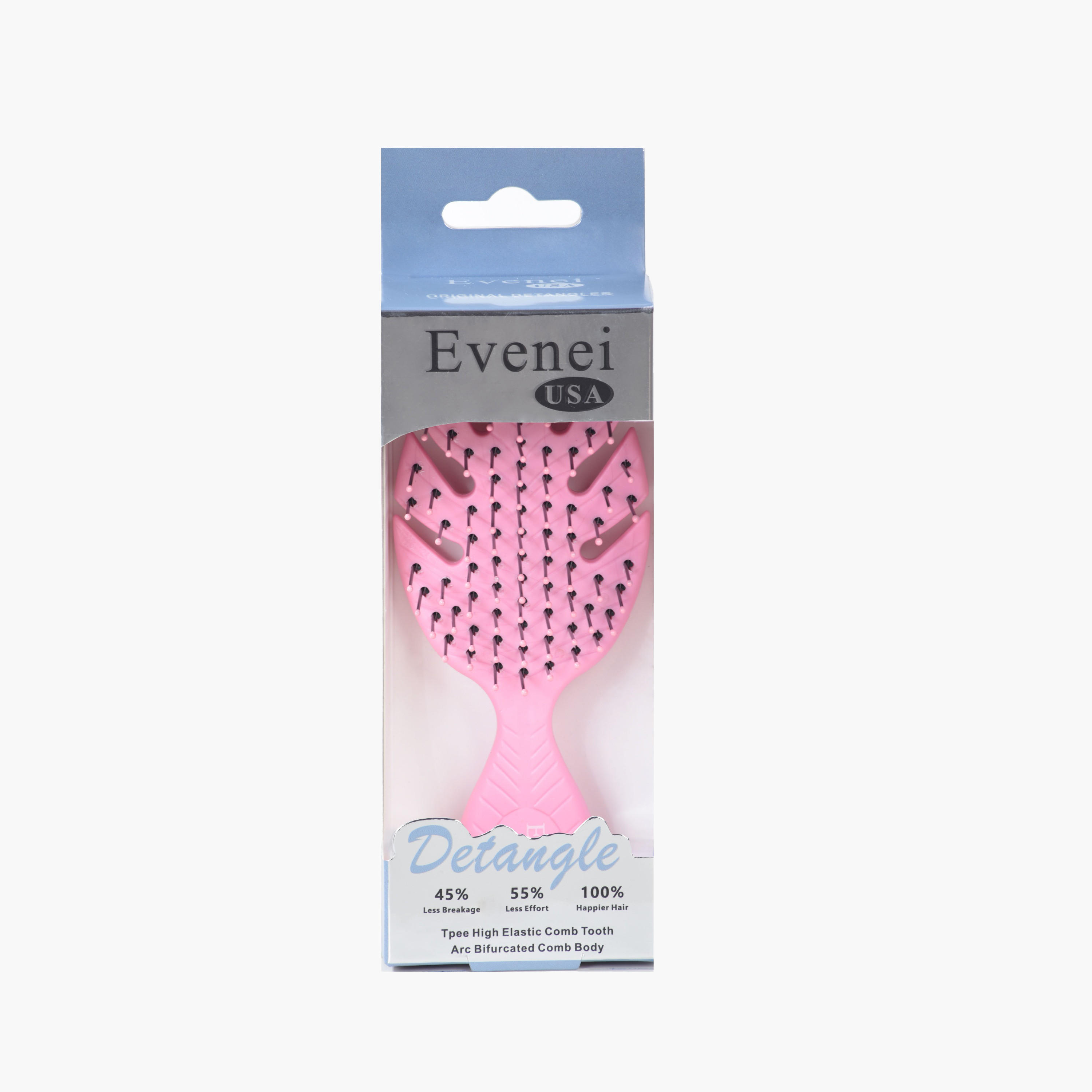Evenei  Leaf Design Detangling Hair Brush-beautyandpersonalcare-hair-stylingtools-hairbrushesandcombs-image-6