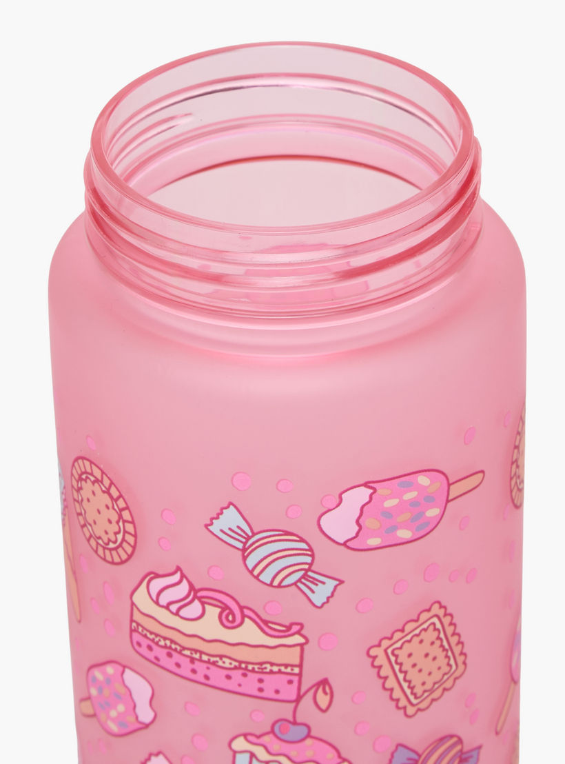 قارورة مياه بفوهة قابلة للطي وحزام مقبض وطبعات من ديزيرت - 750 مل-school-waterbottles-image-5