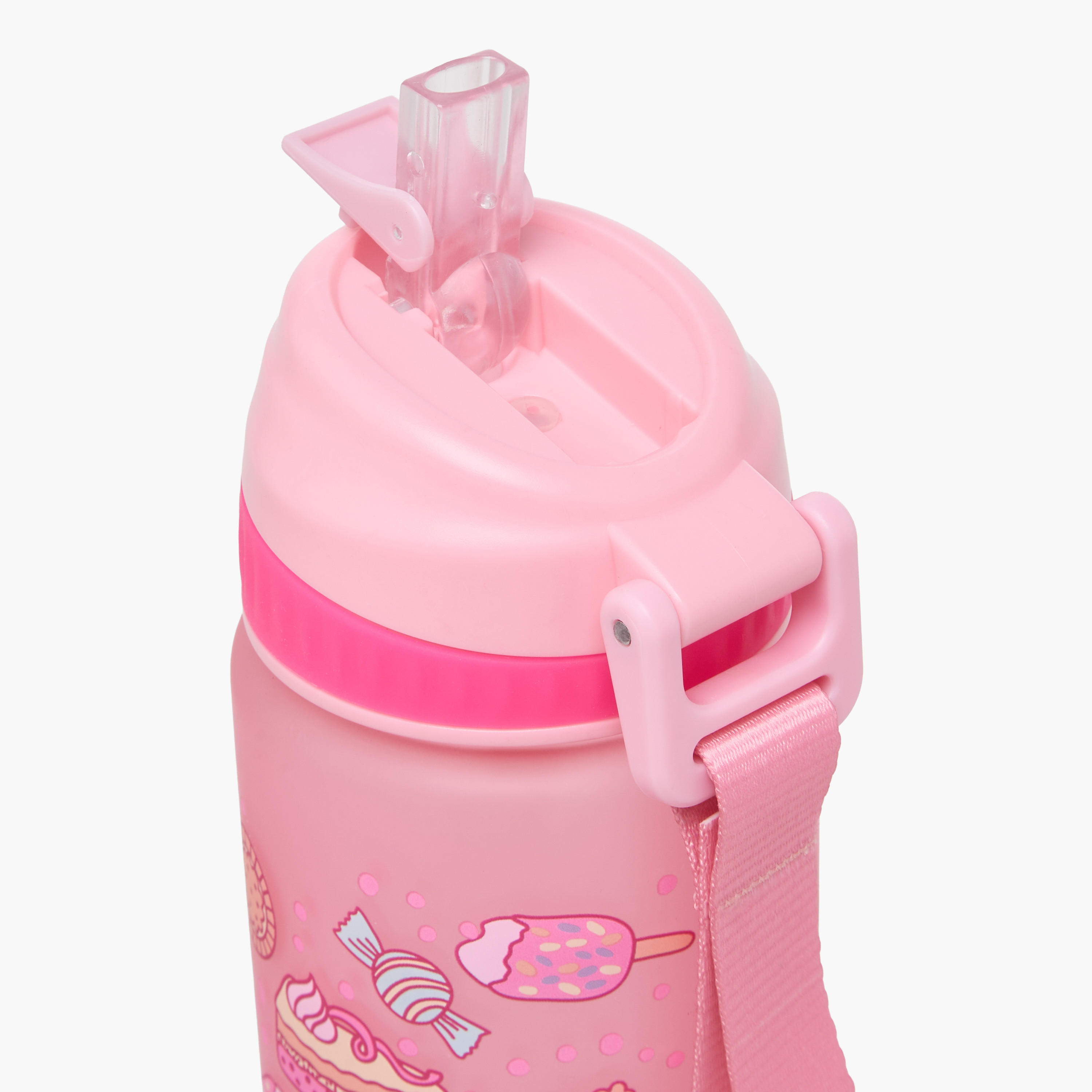 قارورة مياه بفوهة قابلة للطي وحزام مقبض وطبعات من ديزيرت - 750 مل-school-waterbottles-image-6