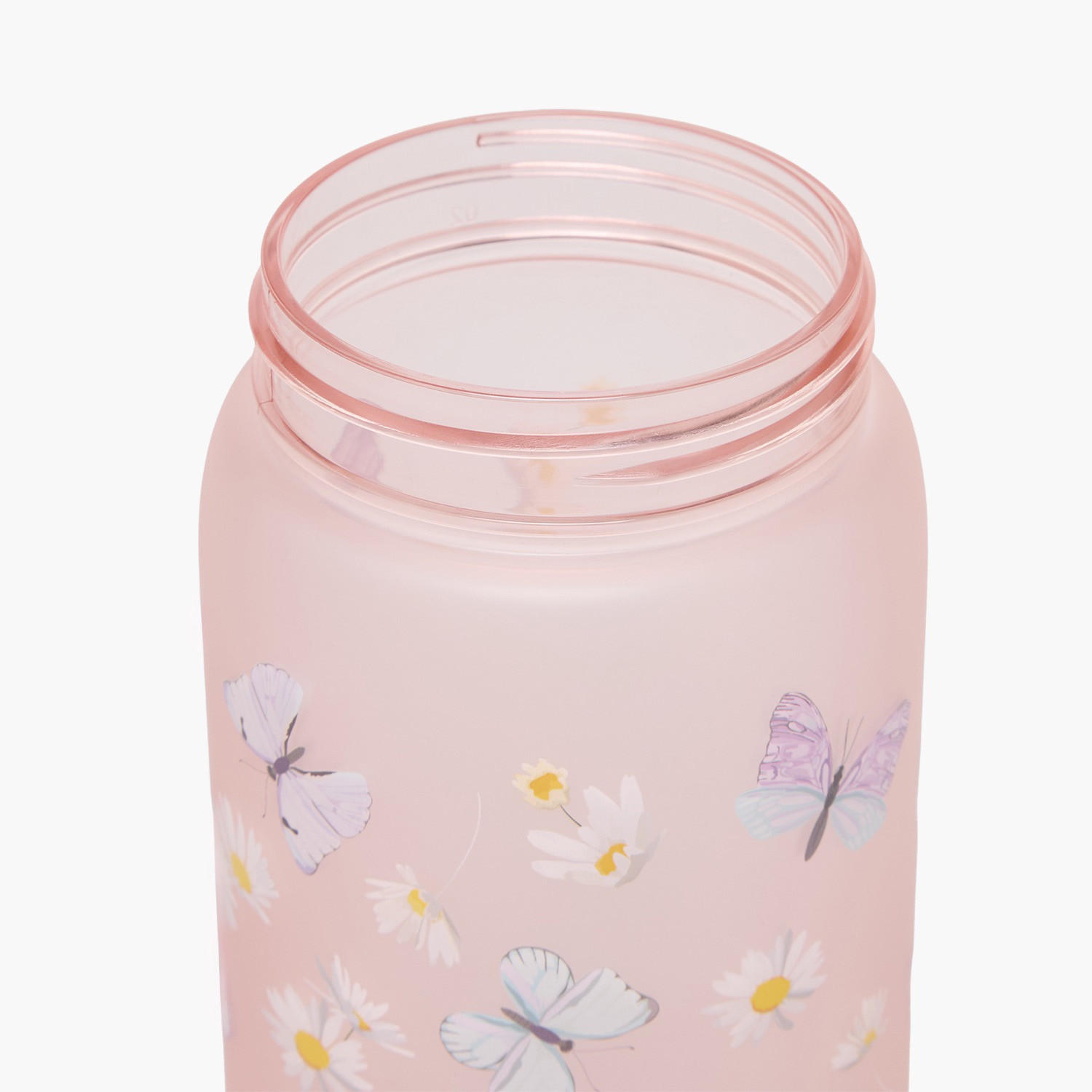 قارورة ماء بطبعة فراشة مع فوهة شرب وغطاء قلّاب - 750 مل-school-waterbottles-image-6