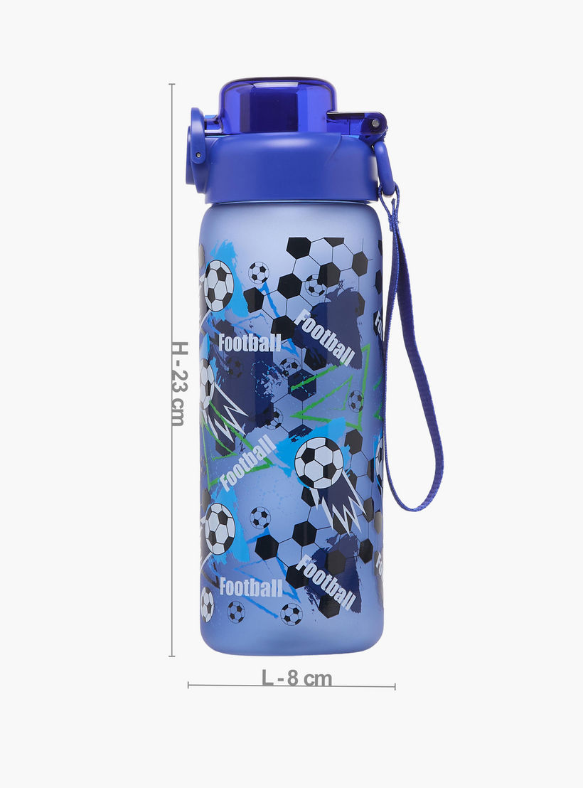 قارورة مياه بفوهة وحلقة معصم وطبعات - 750 مل-school-waterbottles-image-4
