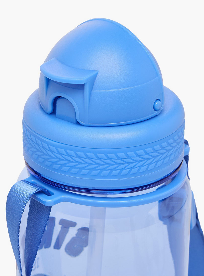 قارورة ماء بطبعة كرة قدم مع غطاء قلّاب - 350 مل-school-waterbottles-image-5