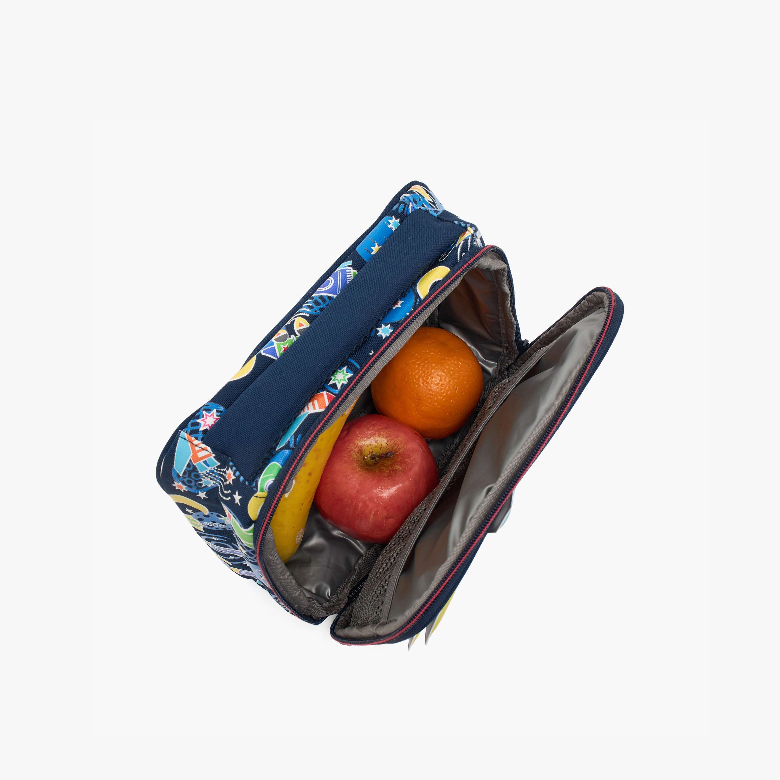 Skylar Space Print Lunch Bag for Boys 2-5 Years with Insulation Design-school-lunchessentials-lunchbags-image-4