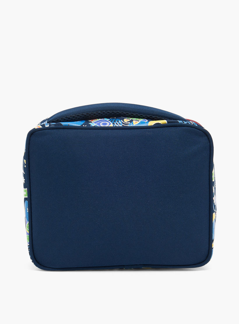 Skylar Space Print Lunch Bag for Boys 2-5 Years with Insulation Design-school-lunchessentials-lunchbags-image-7