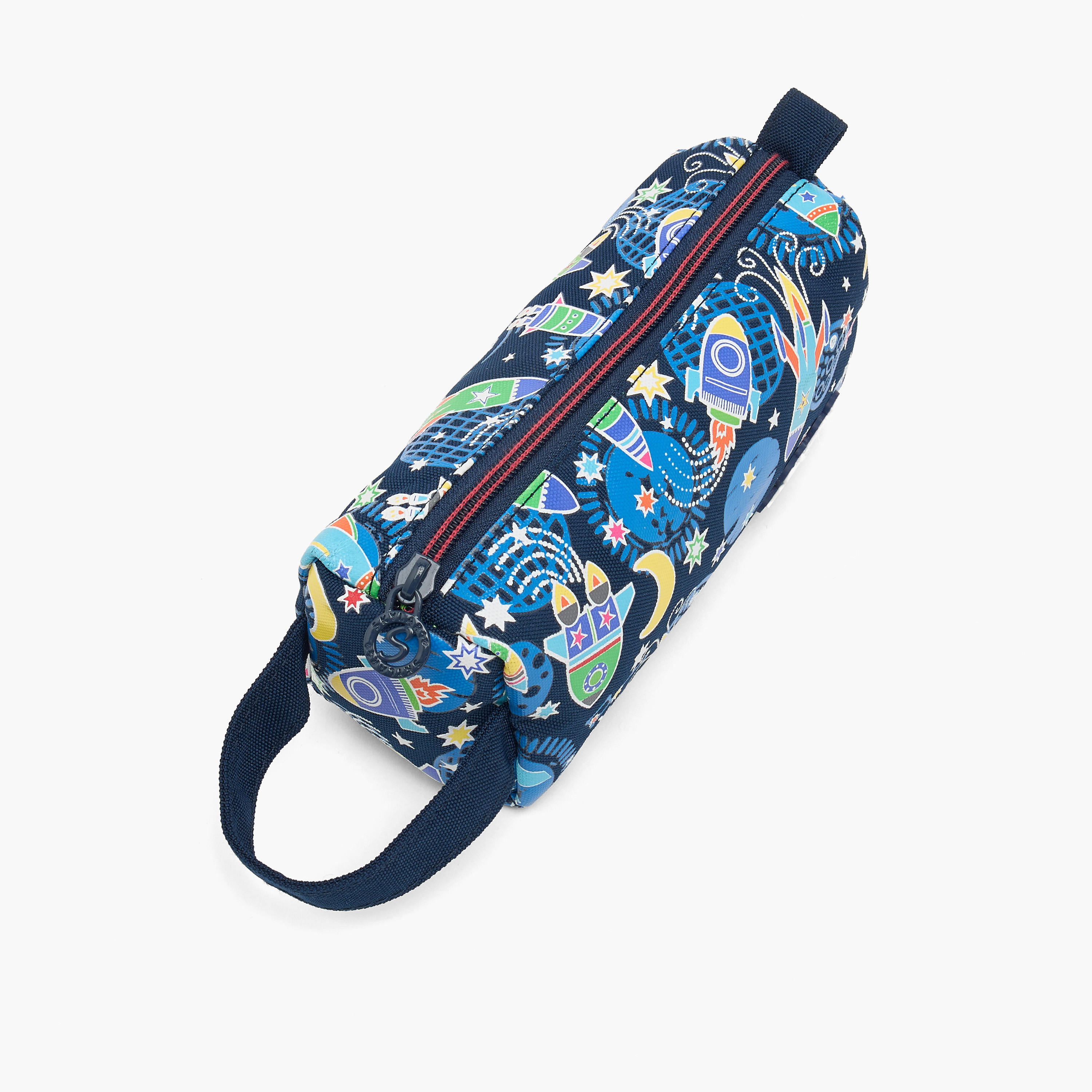 Skylar Space Print Pencil Pouch with Zip Closure-school-stationery-pencilcases-image-2