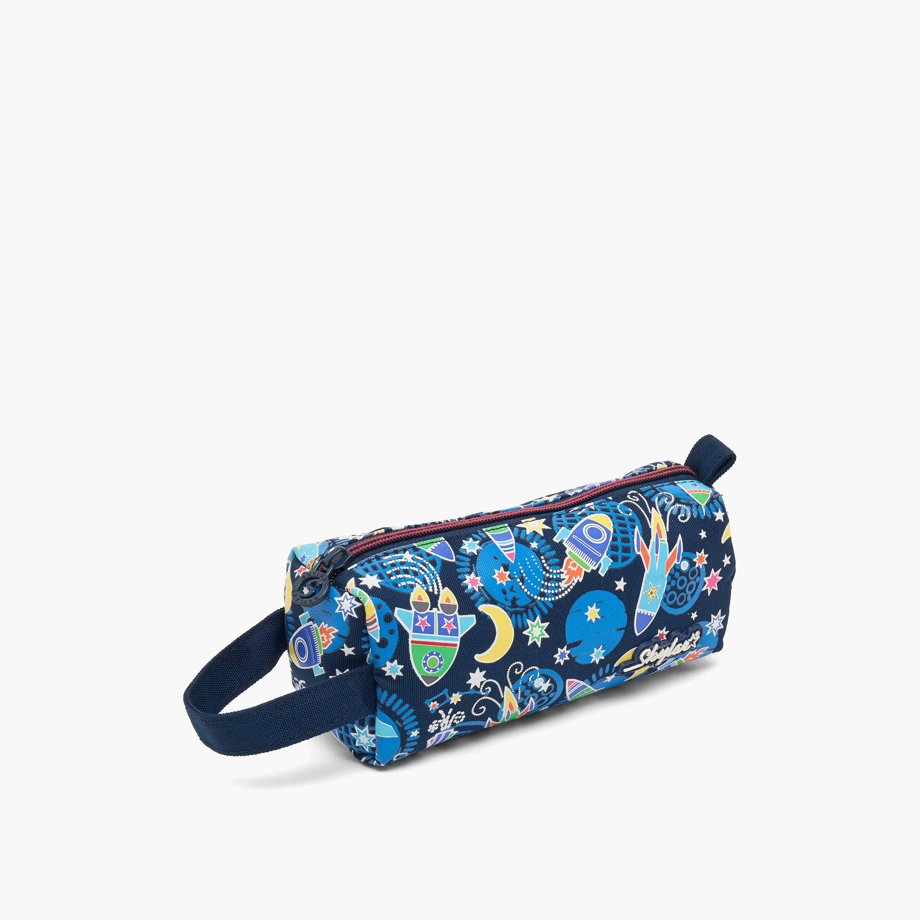 Skylar Space Print Pencil Pouch with Zip Closure-school-stationery-pencilcases-image-3