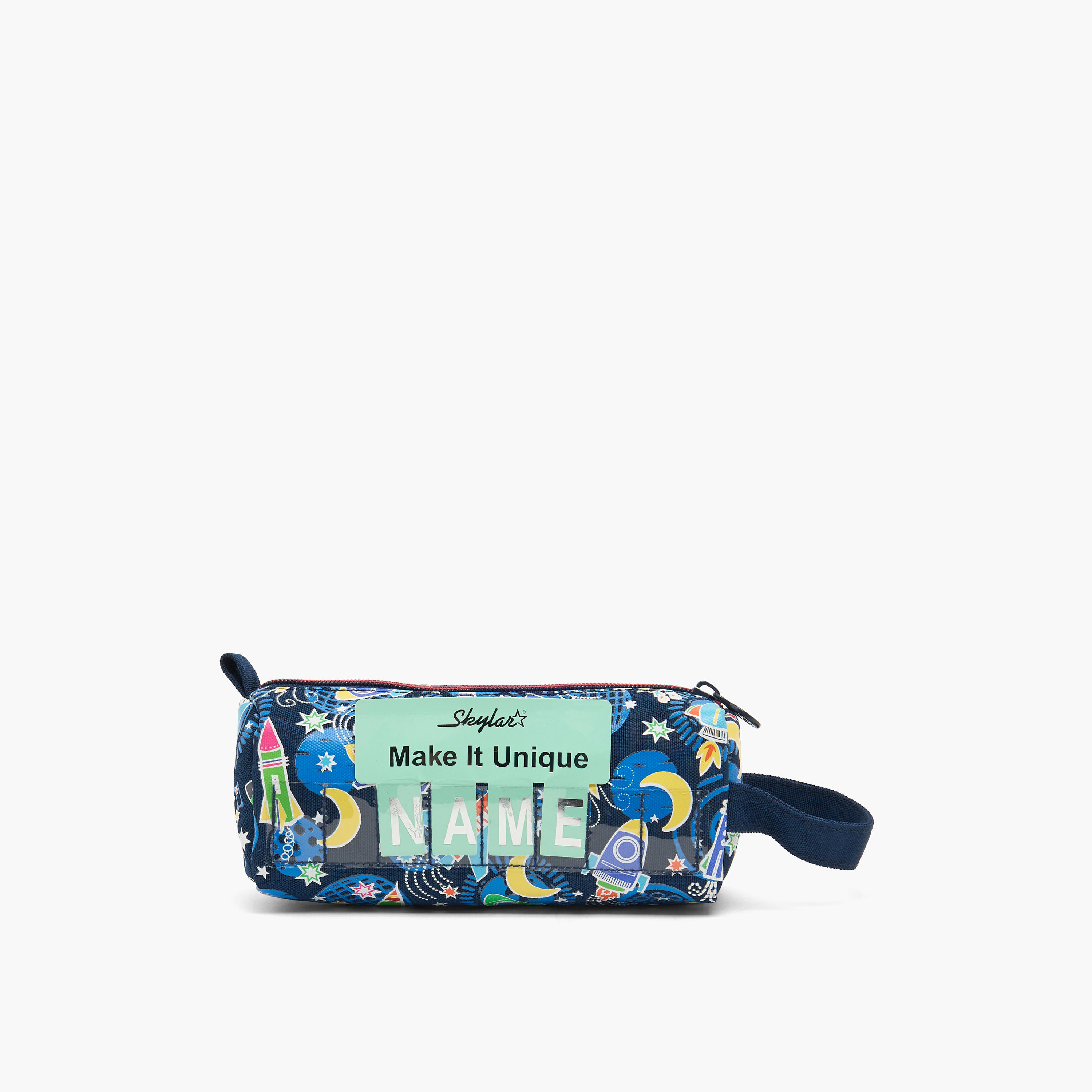 Skylar Space Print Pencil Pouch with Zip Closure-school-stationery-pencilcases-image-4