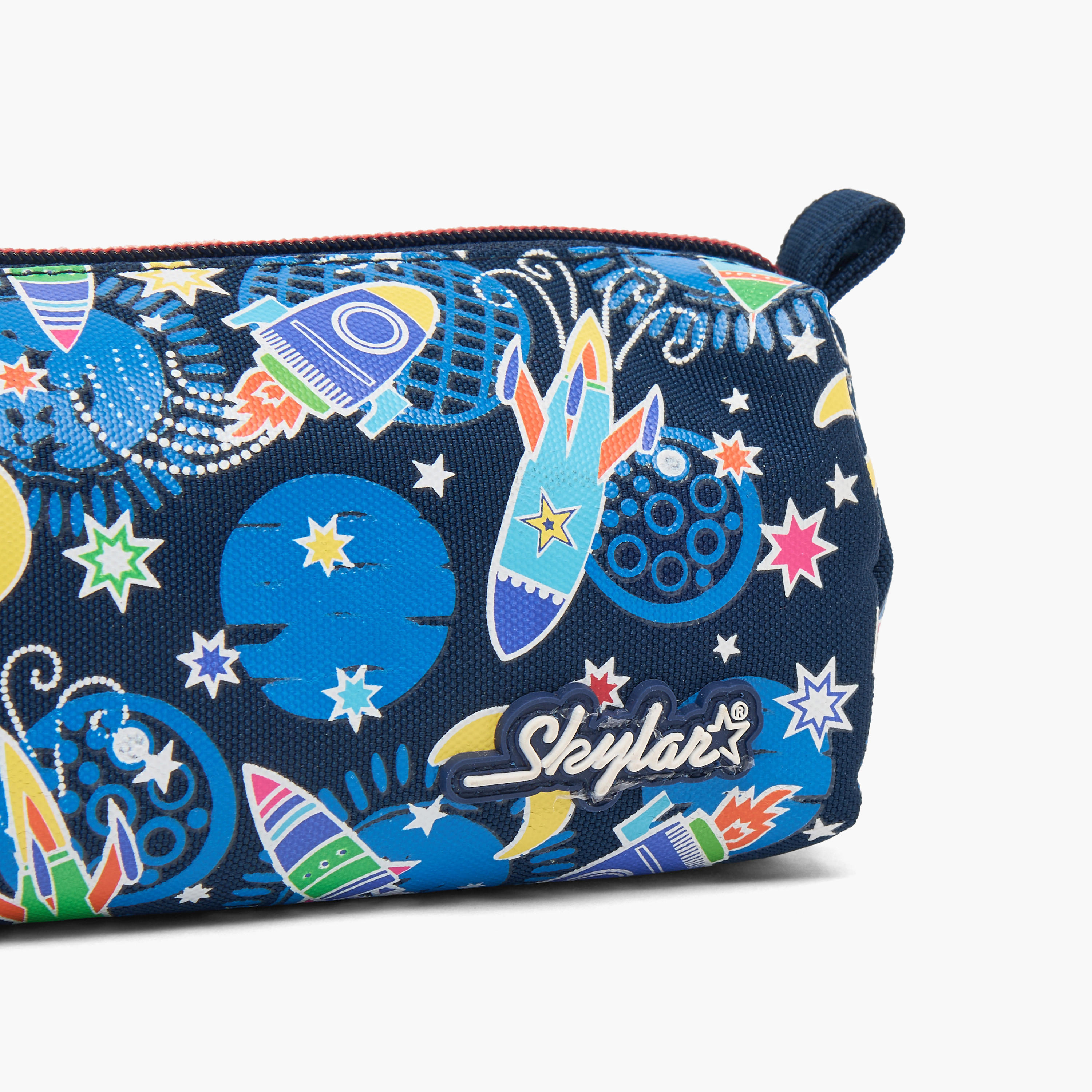 Skylar Space Print Pencil Pouch with Zip Closure-school-stationery-pencilcases-image-7
