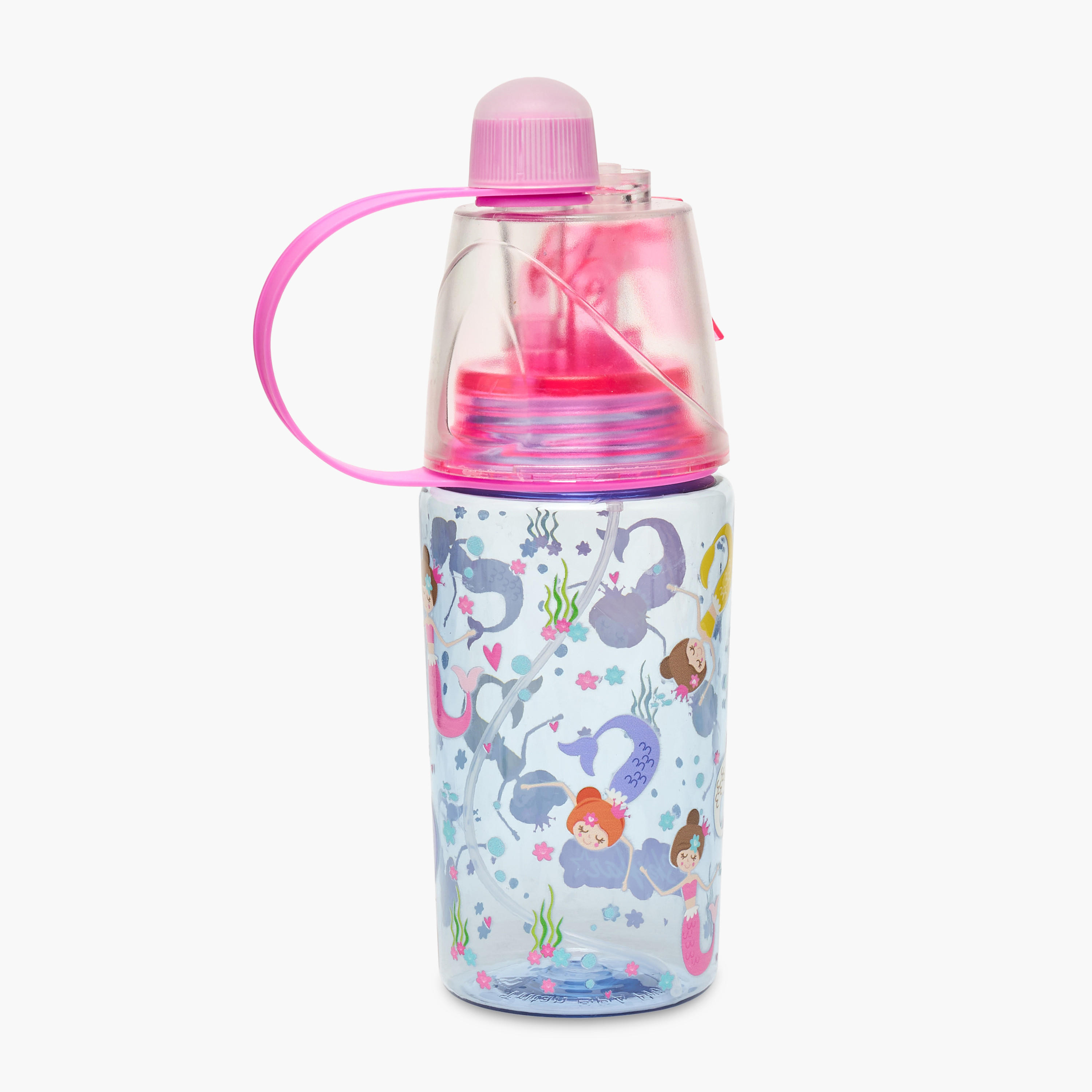 قارورة مياه تريتان بطبعة حورية البحر بفوهة شرب وفوهة رش من سكايلر-school-waterbottles-image-3